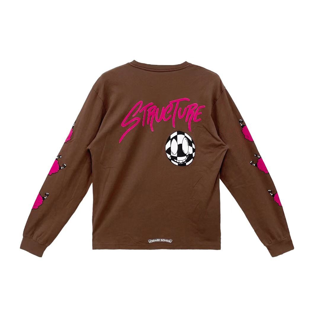 Chrome Hearts Chrome Hearts Matty Boy Brown Long Sleeve T-Shirt Tee Size US L / EU 52-54 / 3 - 2 Thumbnail