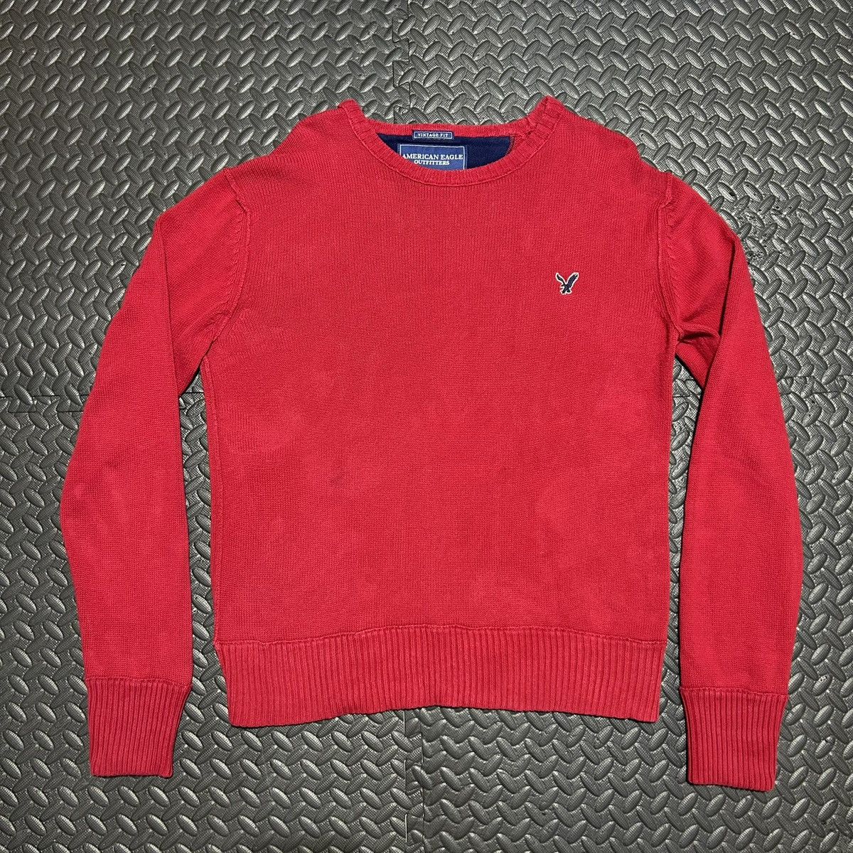 American Eagle Outfitters American Eagle Crewneck Sweater Red Vintage Fit Mens Large Size US L / EU 52-54 / 3 - 1 Thumbnail