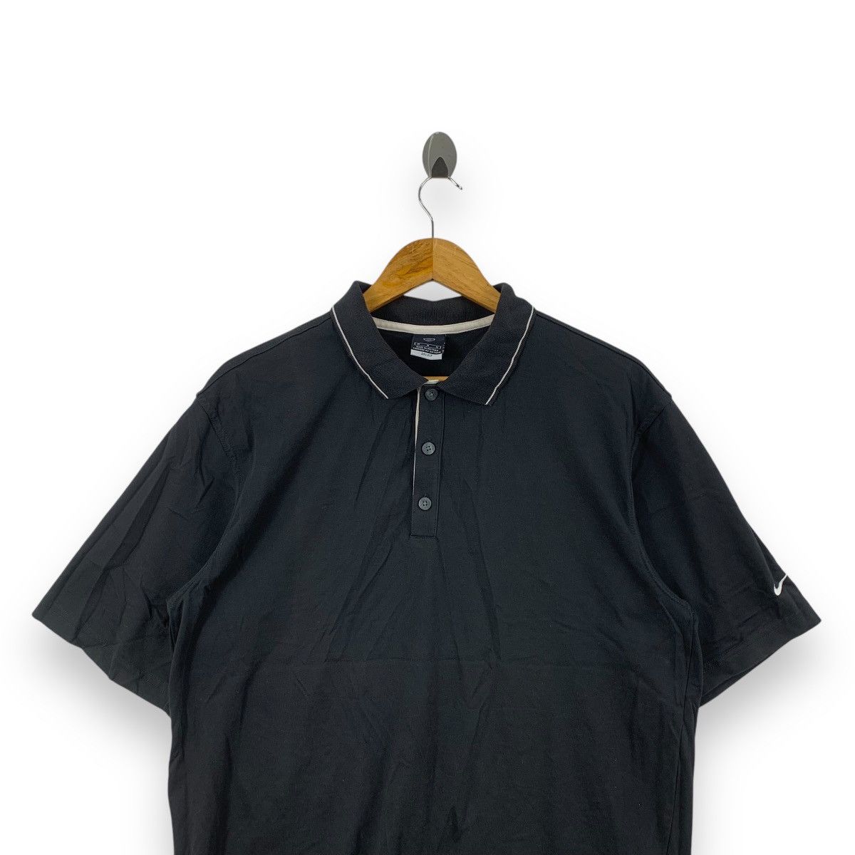 Nike Vintage NIKE GOLF COLLECTION Tiger Woods Polo Tee Shirt Size US M / EU 48-50 / 2 - 2 Thumbnail