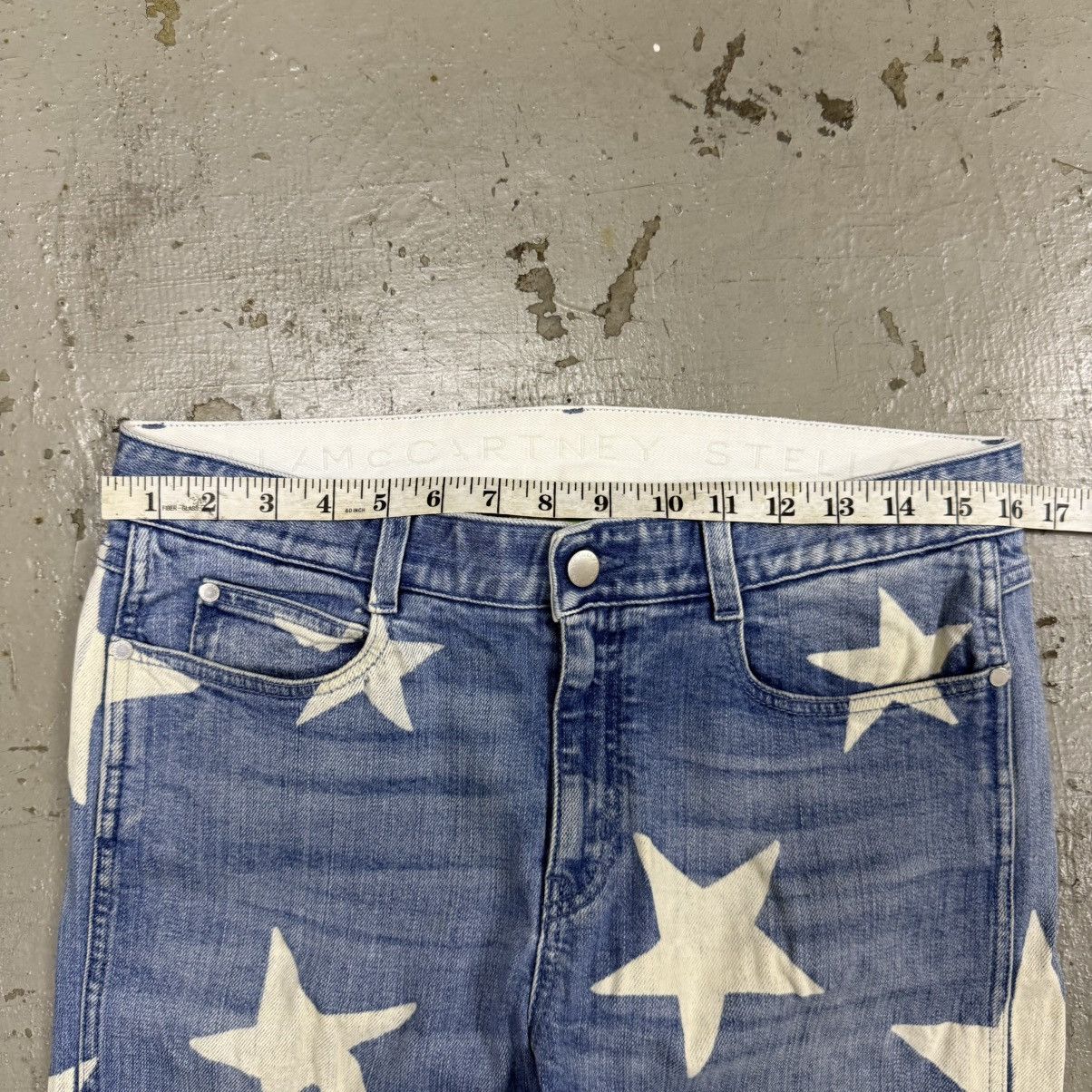Stella McCartney Stella McCartney Star Jeans Size US 32 / EU 48 - 2 Thumbnail