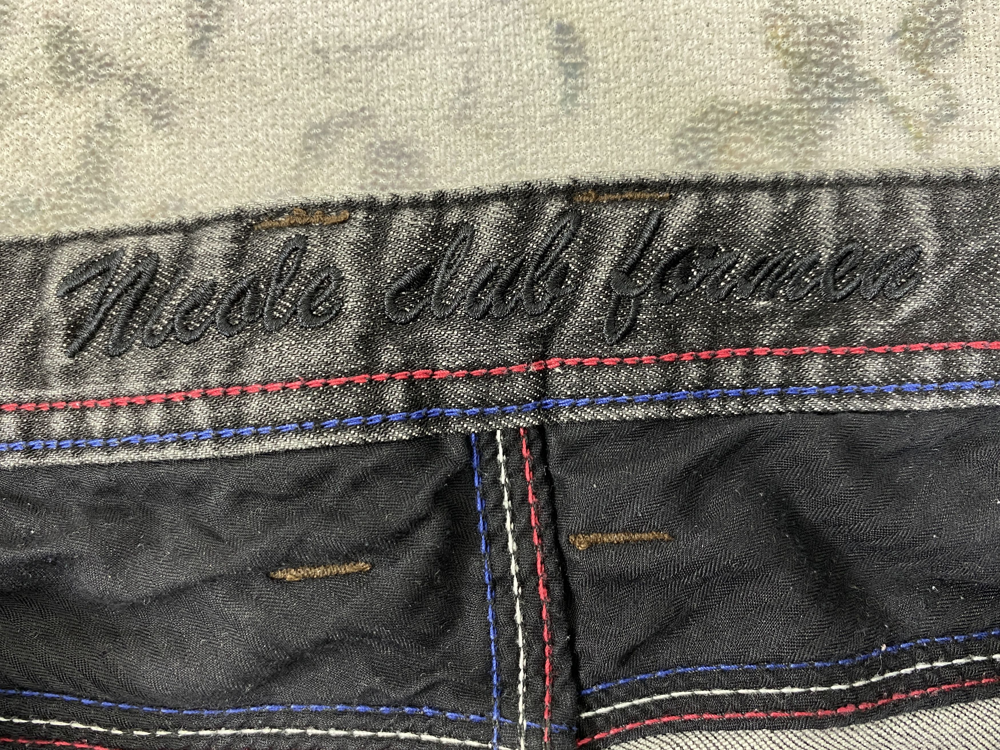 Japanese Brand Distressed Vintage Nicole Club Jeans 34x28.5 Denim - JN3612 Size US 34 / EU 50 - 14 Thumbnail