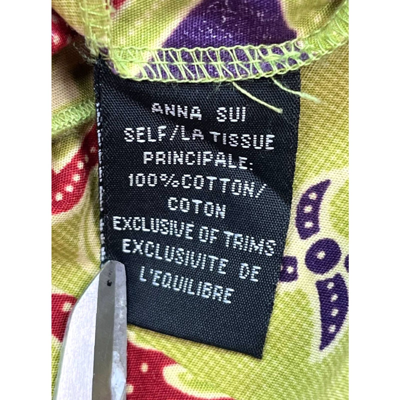Anthropologie Anthropologie Skirt Women Mini Short Asymmetric Wrap Multicolor 0 Multicolor Floral Party/Cocktail Viscose Layered Size 25" / US 0 / IT 36 - 6 Thumbnail