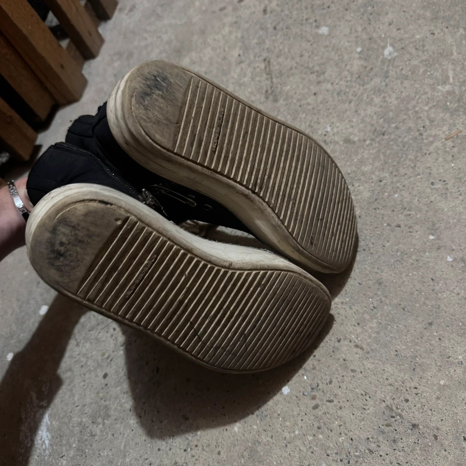 Rick Owens Rick owens drkshdw ramones logo high sneakers Size US 8 / EU 41 - 13 Thumbnail