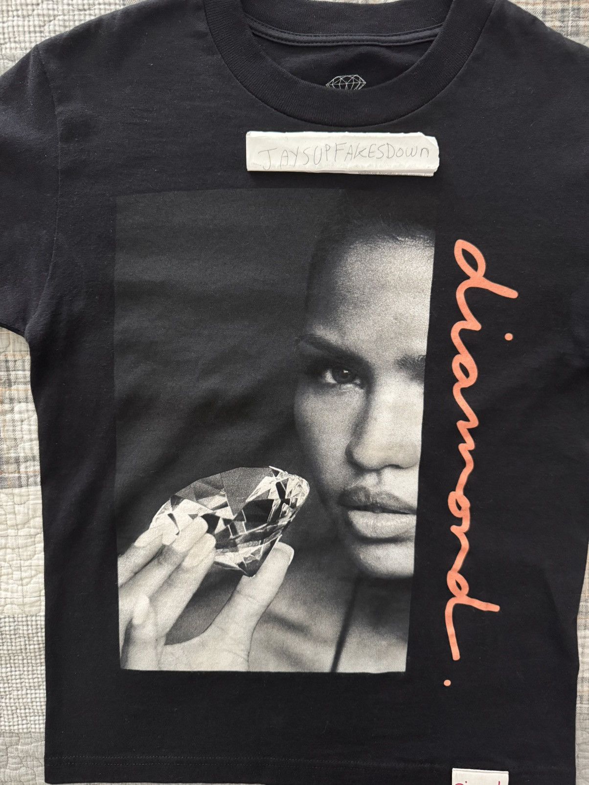 Diamond Supply Co. Diamond Supply Co. Cassie T Shirt Black Small Size US S / EU 44-46 / 1 - 3 Thumbnail