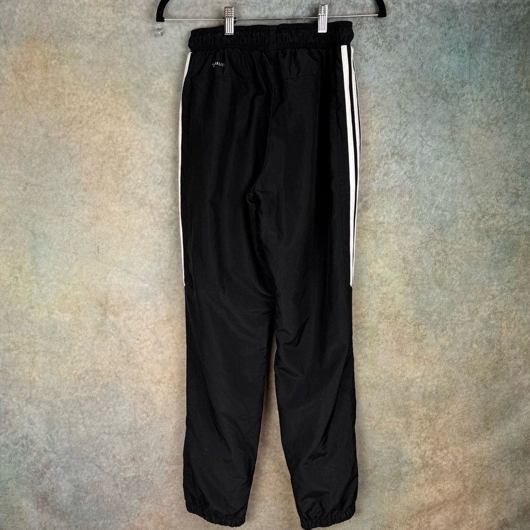 Adidas Adidas Track Jogger Pants Sz Small Black Striped Sportswear Size 25" / US 0 / IT 36 - 3 Thumbnail