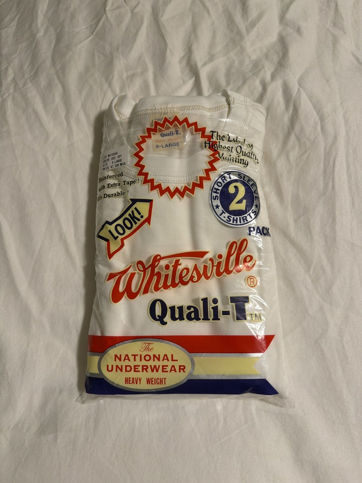 Whitesville Whitesville Plain white tees Size US L / EU 52-54 / 3 - 1 Thumbnail