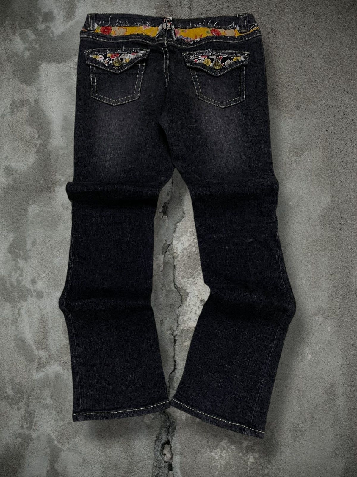 Japanese Brand Vintage 1990s Japan Designer Carouge Small Flared Denim Size US 32 / EU 48 - 10 Thumbnail