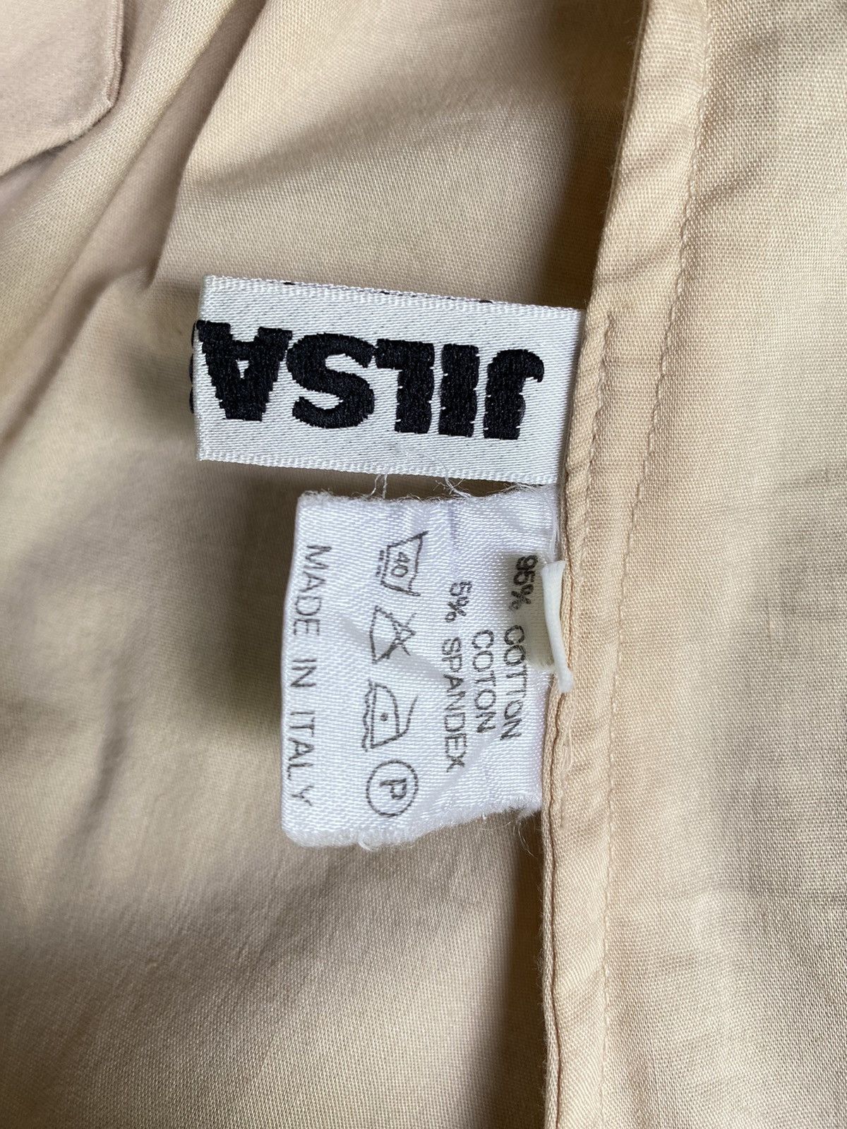 Jil Sander JILSANDER beige blouse shirt Size M / US 6-8 / IT 42-44 - 4 Thumbnail