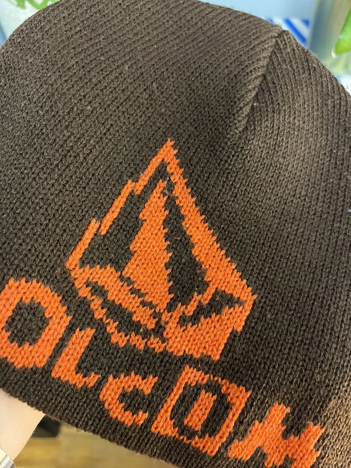 Vintage × Volcom Vintage y2k Volcom big logo print beanie Size ONE SIZE - 3 Thumbnail