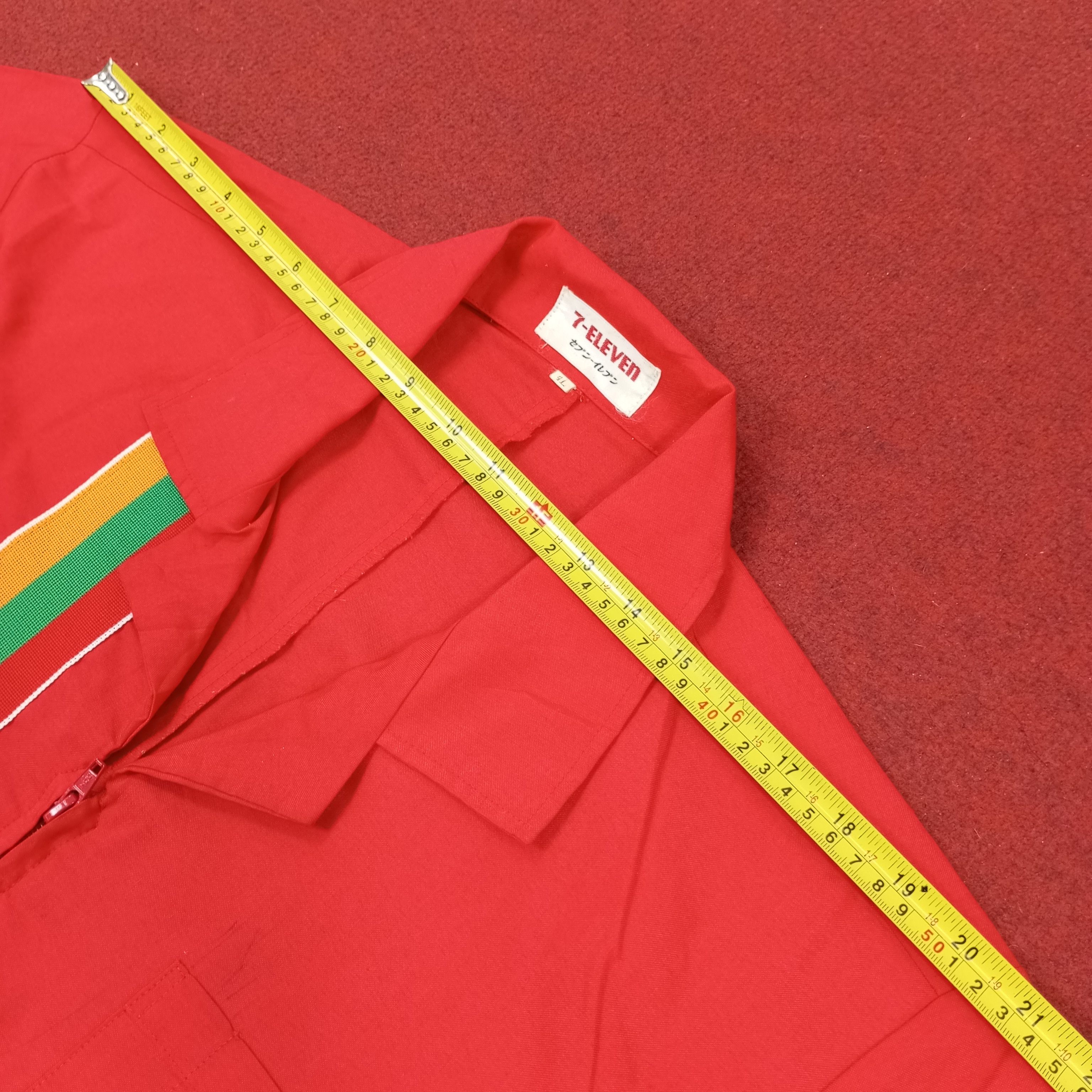 Japanese Brand × Vintage 7 Eleven Workwear Uniform Jacket C219N59 Size US XL / EU 56 / 4 - 10 Thumbnail