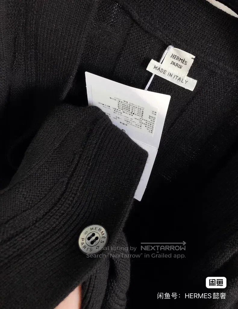 Hermes Hermes Black cardigan Size XS / US 0-2 / IT 36-38 - 3 Thumbnail