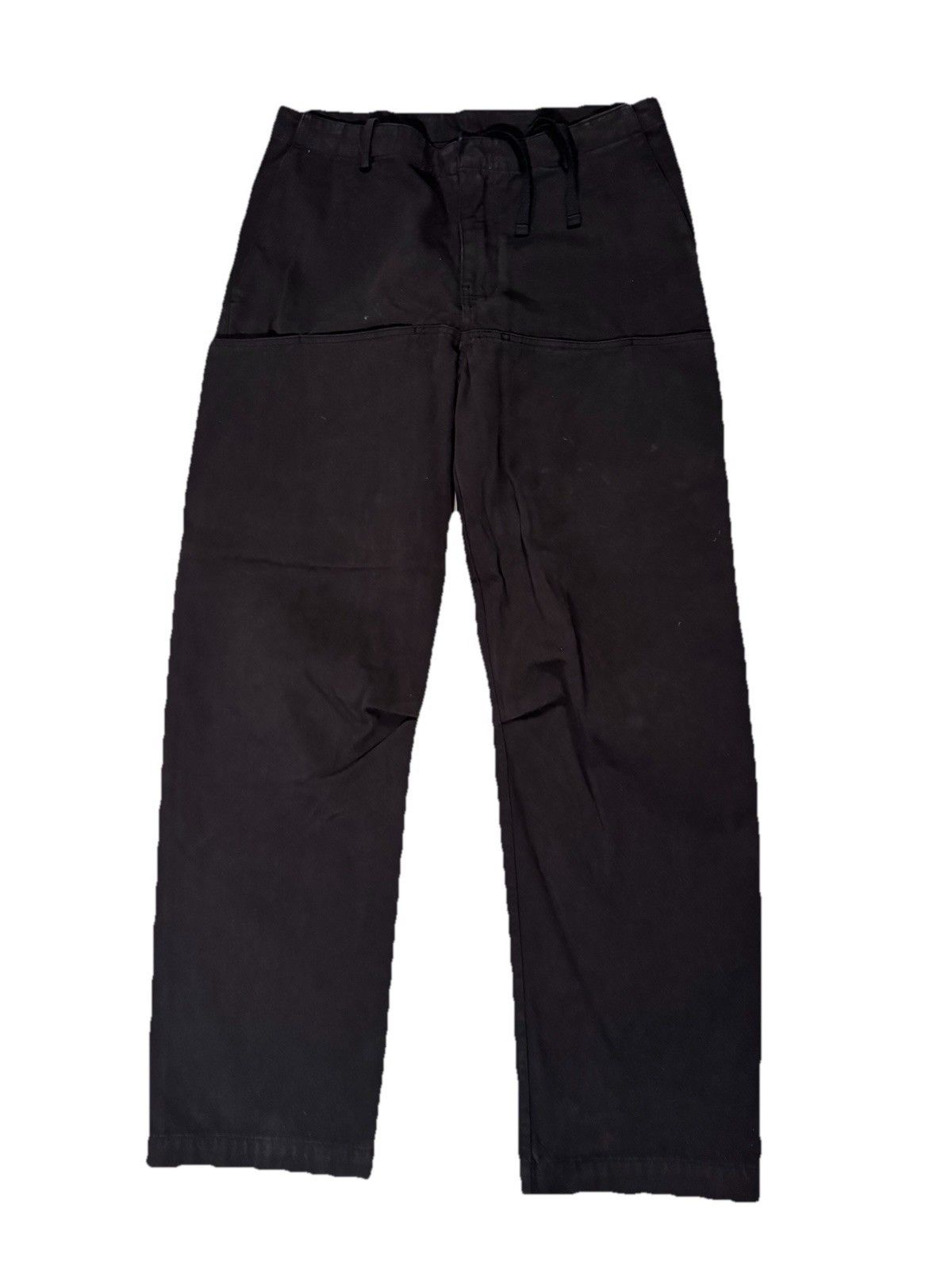 Gap × Yeezy Mens Yeezy Gap Black Sateen Cargo Pants Size 34 Size US 34 / EU 50 - 1 Thumbnail