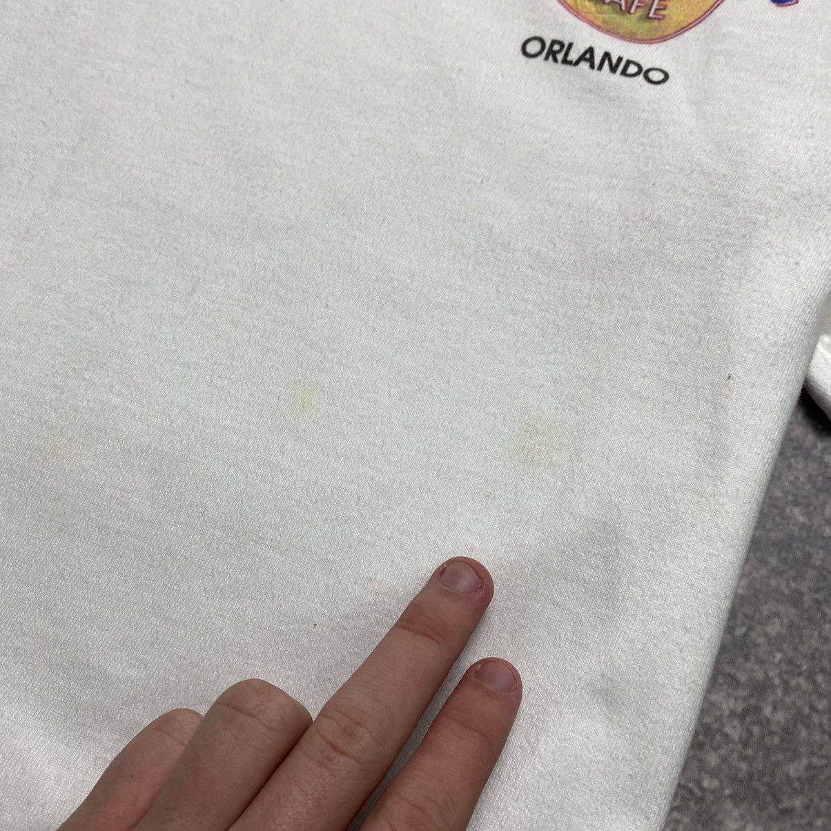 Hard Rock Cafe Vintage Hard Rock Cafe Orlando Big graphic logo tee Size US S / EU 44-46 / 1 - 9 Thumbnail