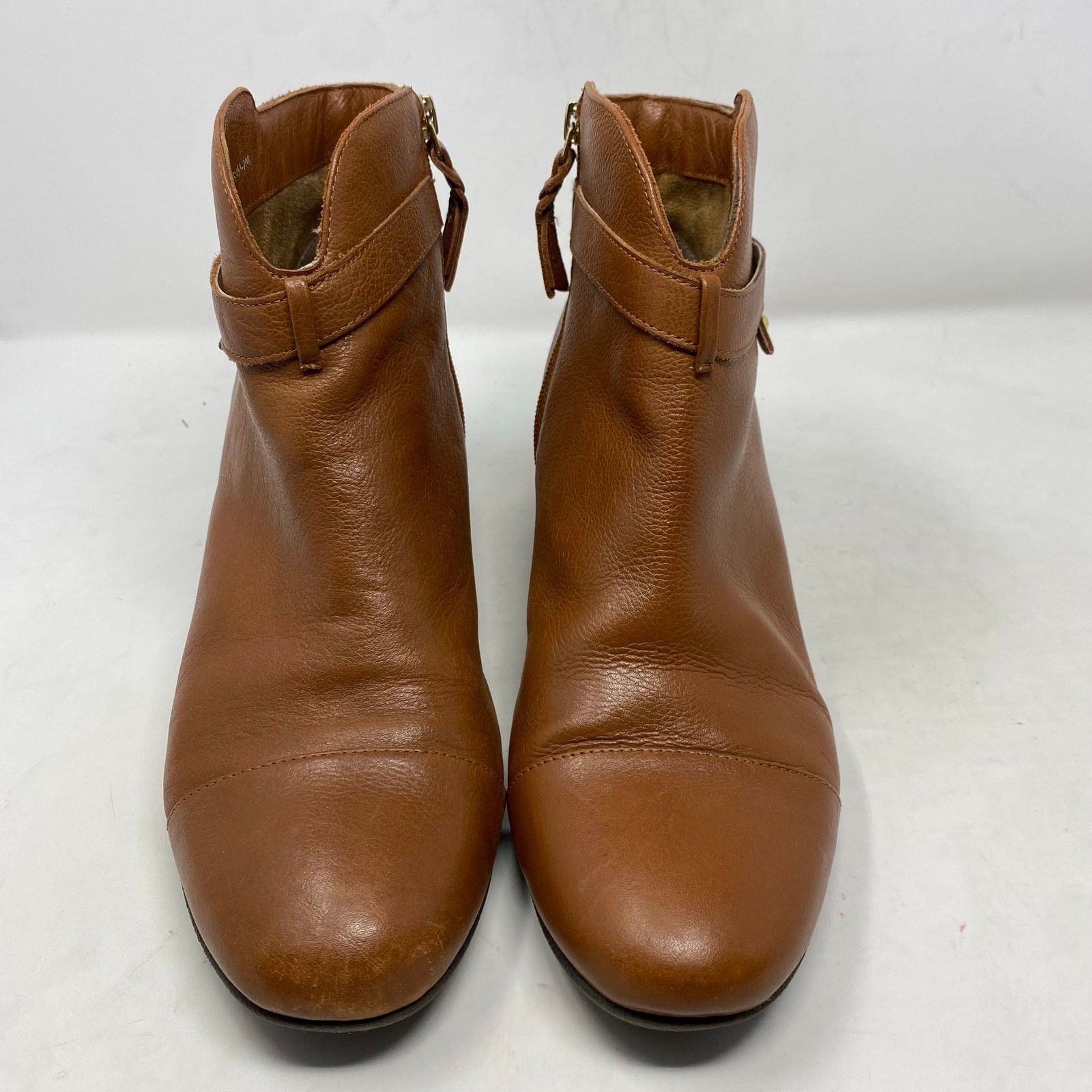 Other Softwalk Cap Toe Boots Ivanhoe Leather Comfort Block Heel 12 Size US 12 / IT 42 - 3 Thumbnail