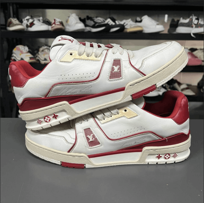 Louis Vuitton Louis Vuitton low-top sneakers 42.5 Size US 9.5 / EU 42-43 - 3 Thumbnail