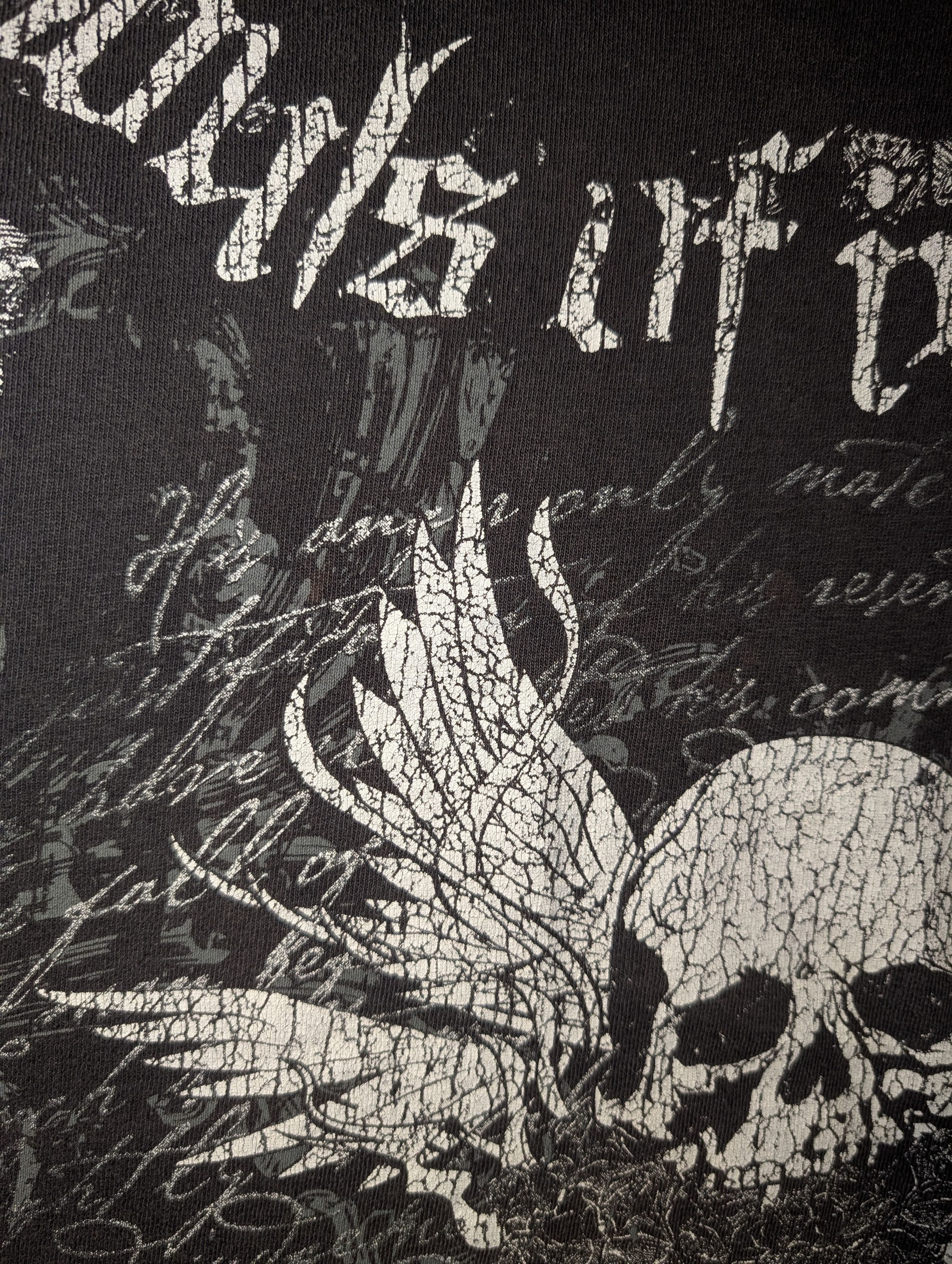 Affliction Vintage Y2K Souls of Integrity Affliction Skull T-Shirt Size US L / EU 52-54 / 3 - 8 Thumbnail