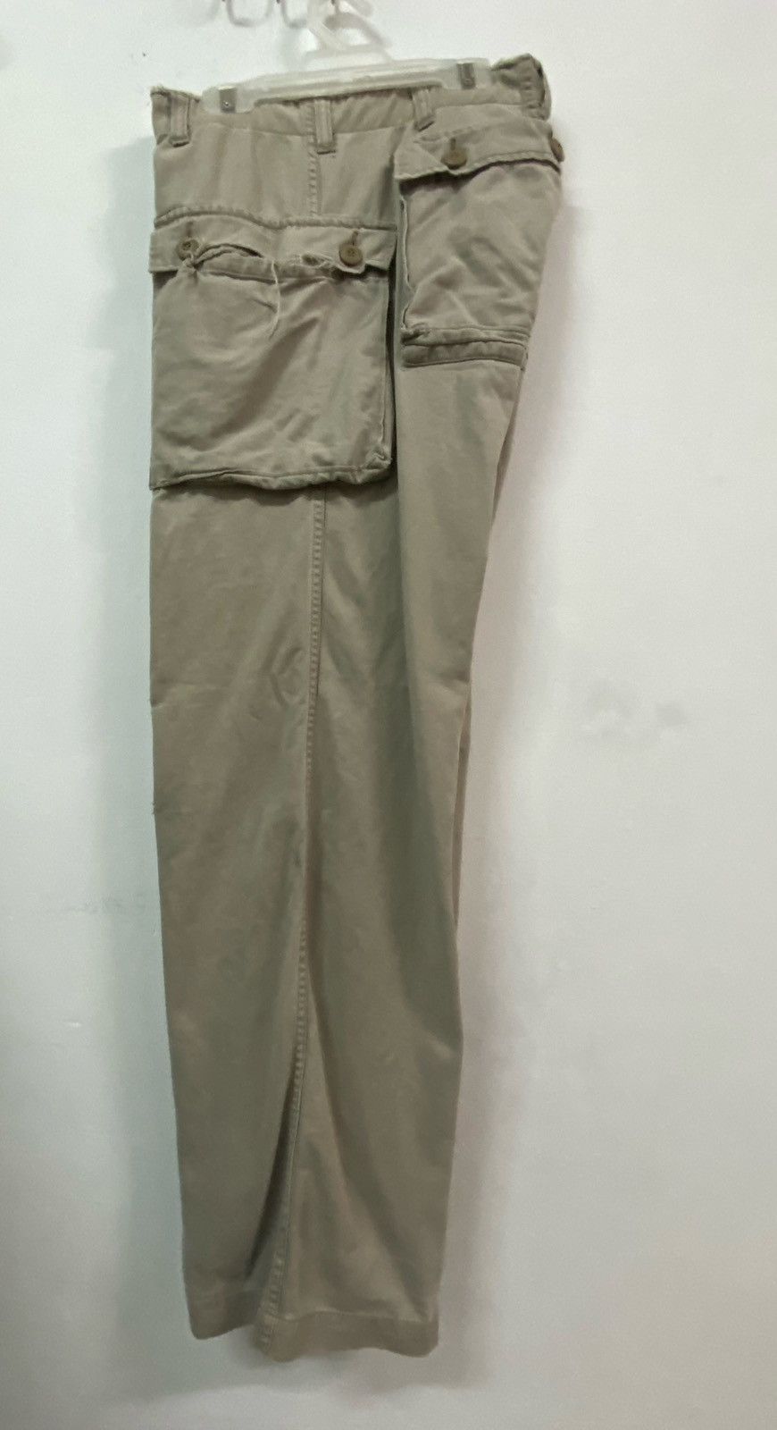 Japanese Brand Oshkosh Cargo Monkeypants Distressed Size US 31 - 5 Thumbnail