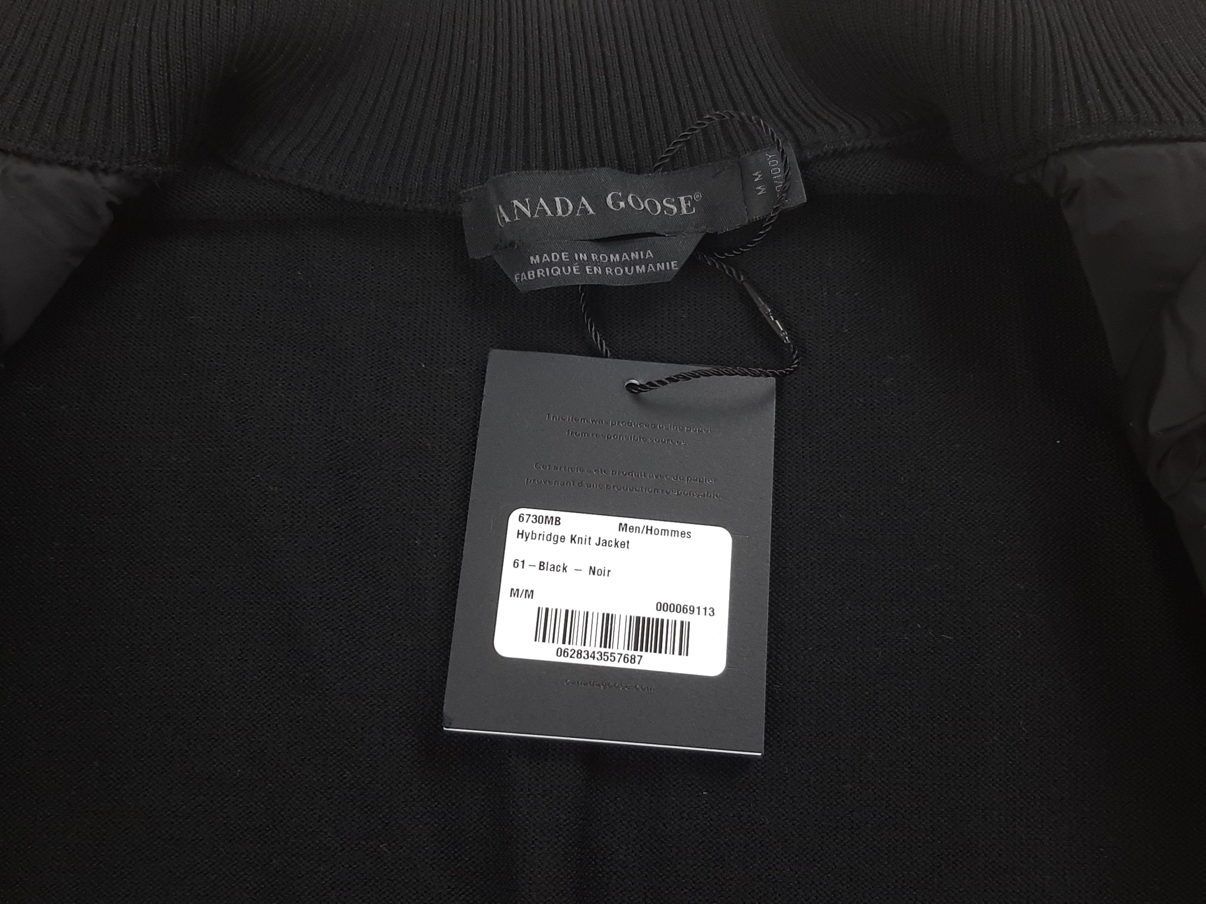 Canada Goose Canada Goose HyBridge Knit Jacket Men's Size M Wool Down Size US M / EU 48-50 / 2 - 14 Thumbnail