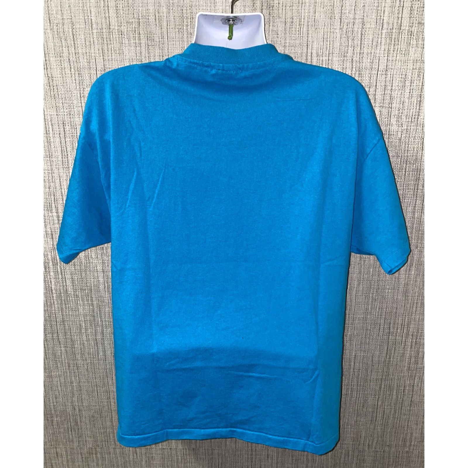 Hanes VINTAGE Hanes T-Shirt Mens Teal Short Sleeve MISSLE Green Valley AZ XL USA Made Size US XL / EU 56 / 4 - 3 Thumbnail