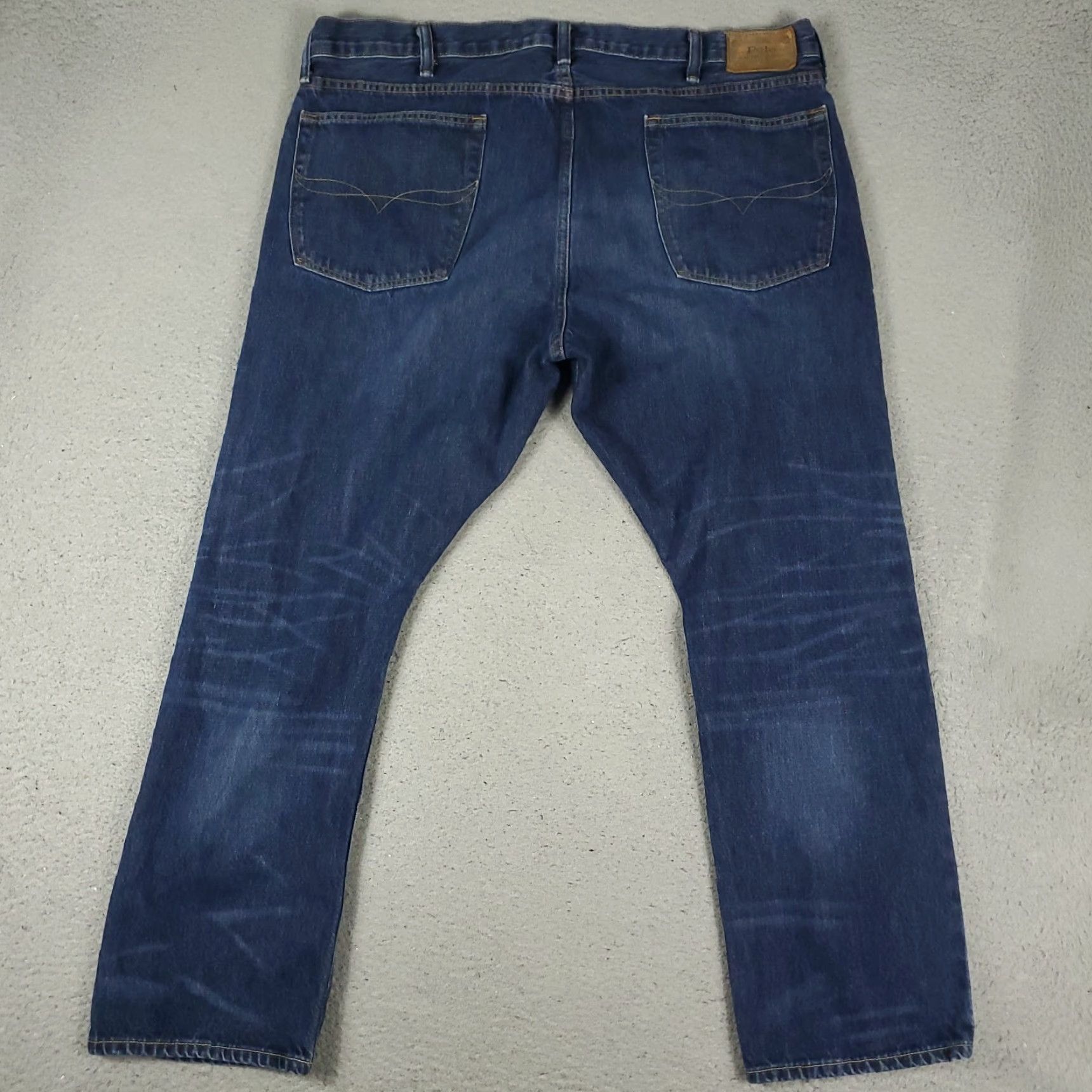 Polo Ralph Lauren Ralph Lauren Jeans Mens 40x30 Blue Varick Slim Straight Leg Denim Pants Size US 40 / EU 56 - 7 Thumbnail