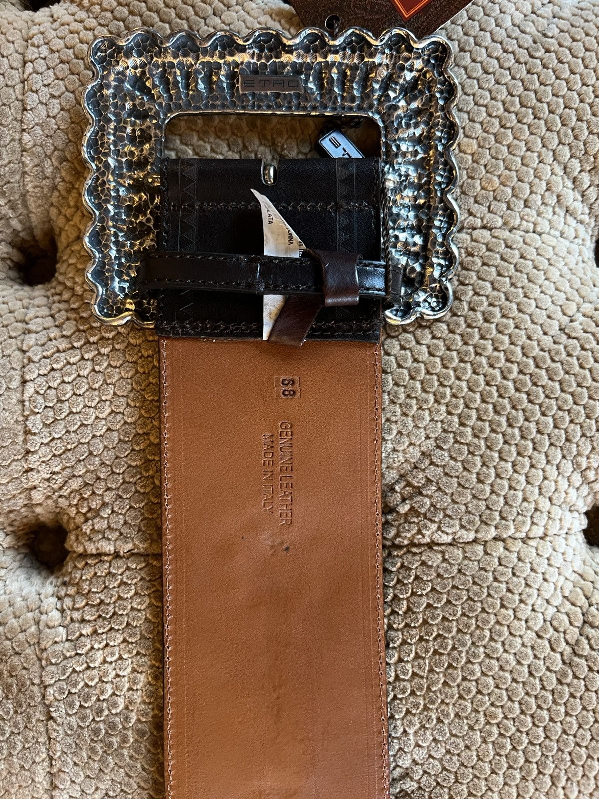Etro Etro leather belt (catwalk sample) Size ONE SIZE - 5 Thumbnail