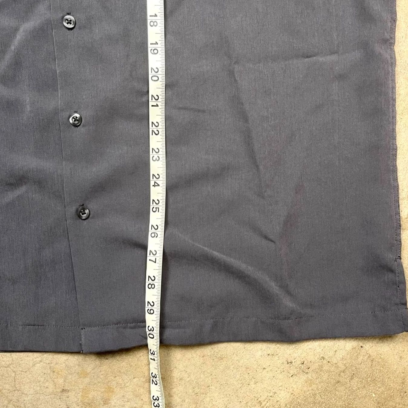 Vintage VINTAGE Via Europa shirt Y2k camp collar button up black grey XL Size US XL / EU 56 / 4 - 5 Thumbnail