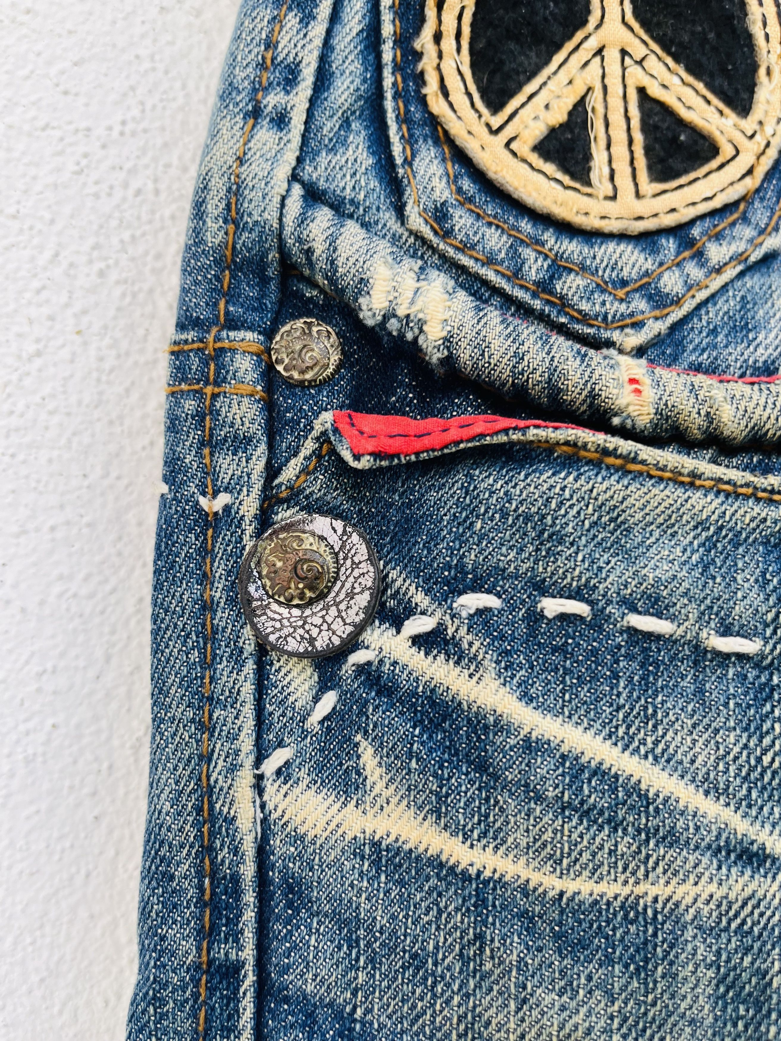 Japanese Brand × Vintage Vintage Red Pepper Japanese Designer Fashion Style Size US 36 / EU 52 - 6 Thumbnail