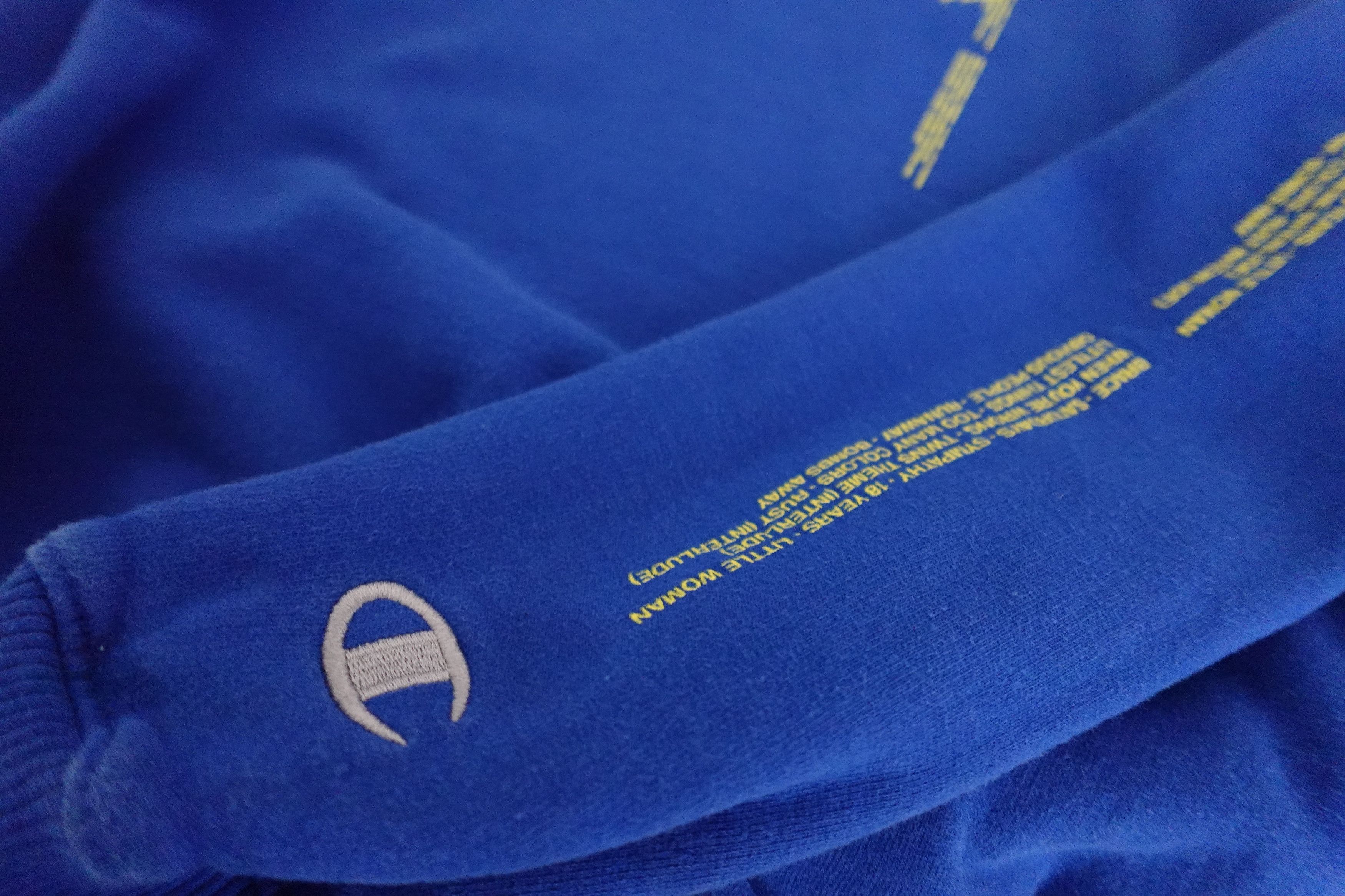 Champion Small - Twin Shadow Men's Champion Blue Sweatshirt Caer Tour Size US S / EU 44-46 / 1 - 4 Thumbnail