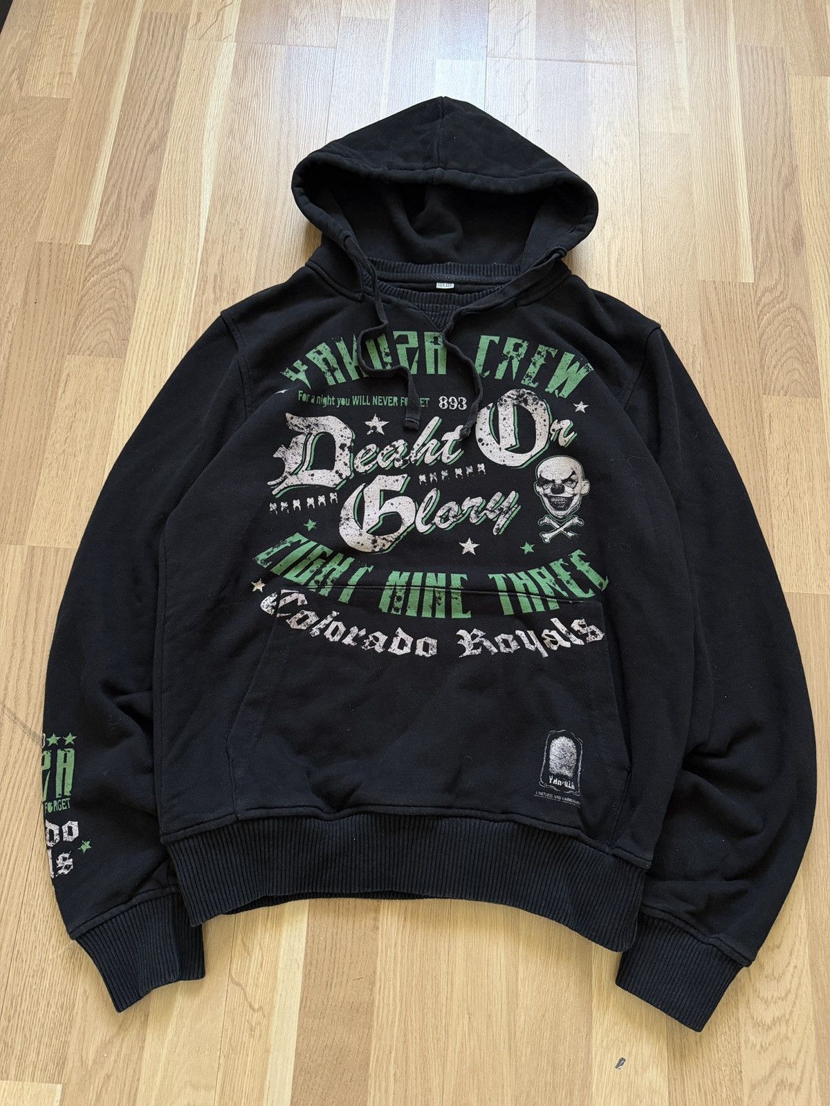 Affliction Vintage affliction gothic punk hoodie archive 2000s clown Size US L / EU 52-54 / 3 - 5 Thumbnail
