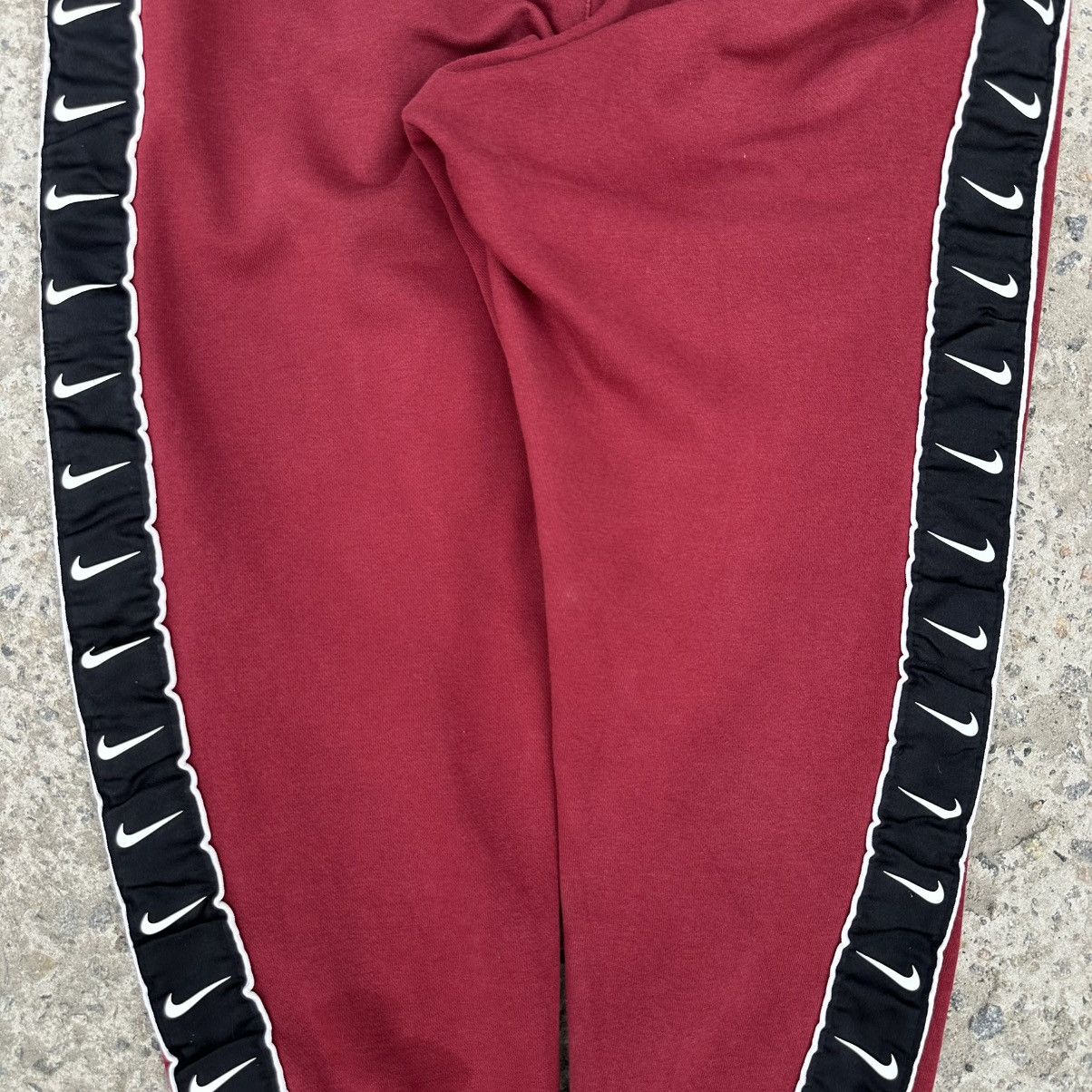 Designer × Japanese Brand × Nike Vintage Japanese Style Nike Lampass Pants Y2K Joggers Size US 31 - 9 Thumbnail