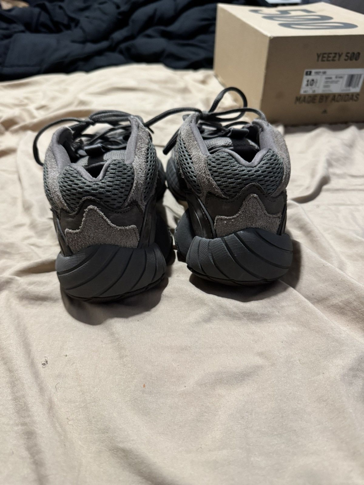 Adidas adidas Yeezy 500 'Granite' Size US 10.5 / EU 43-44 - 4 Thumbnail