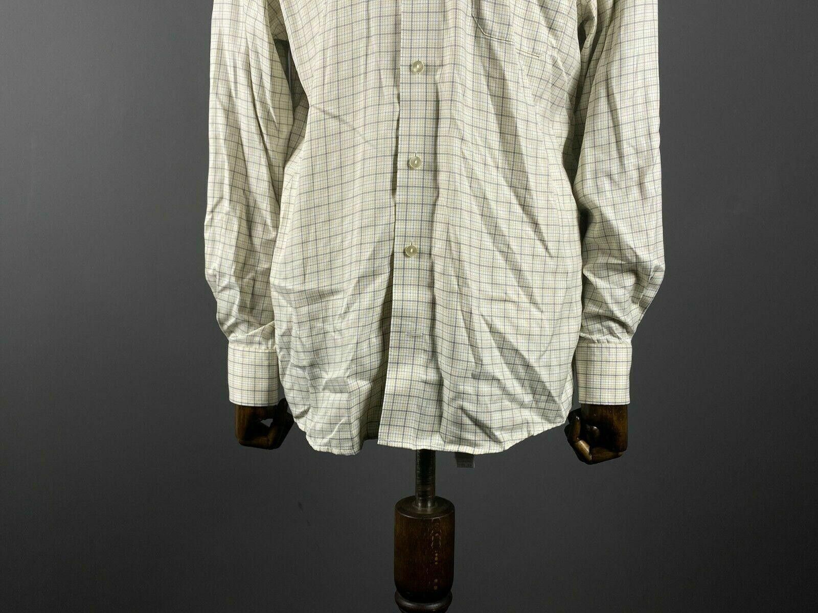 Eton Men Eton Ganghester White Check Button Up Shirt Size 42/16.5 Size US M / EU 48-50 / 2 - 3 Thumbnail