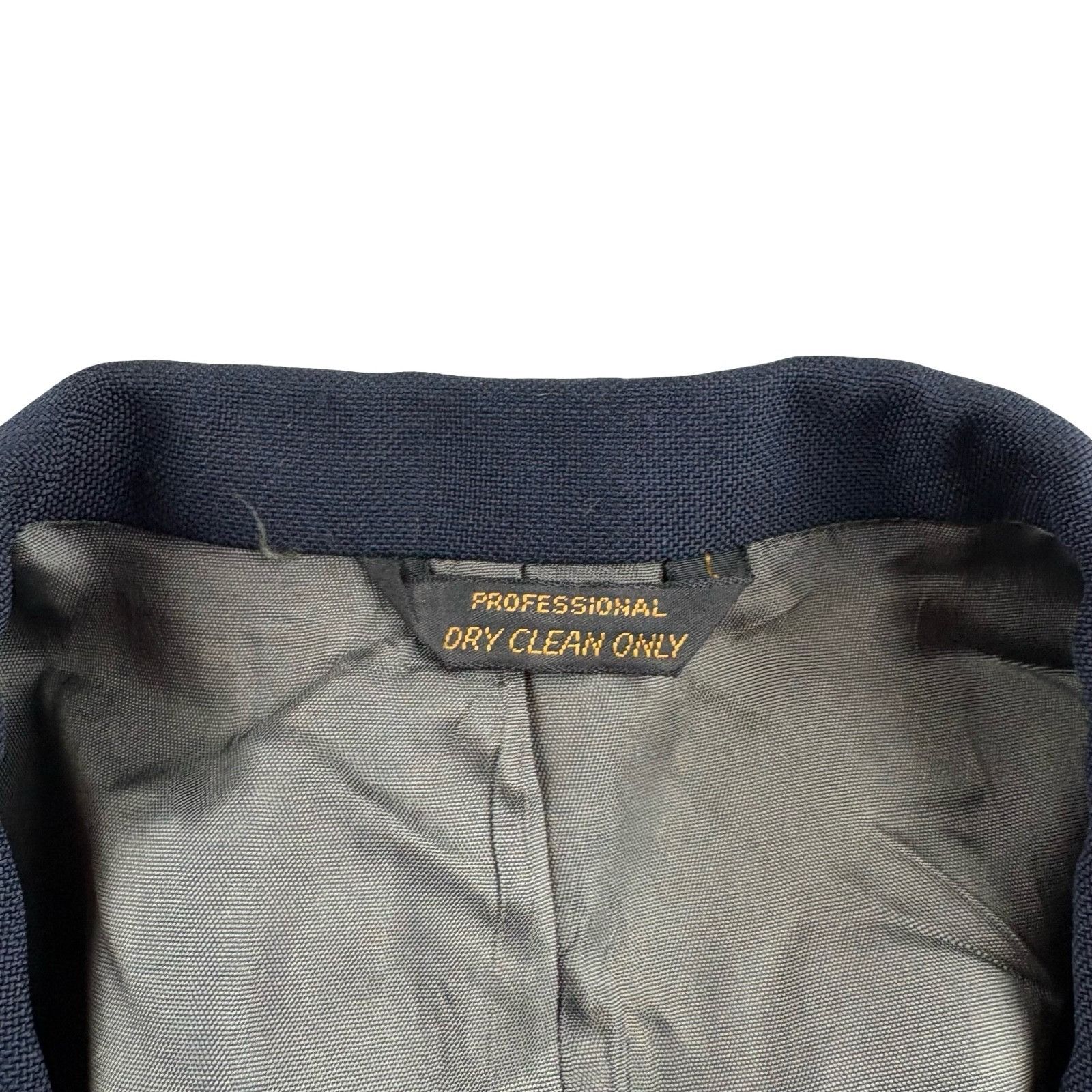 Levi's VTG Levi’s Men’s Wool Blend Action Suit Blazer Jacket Blue • Size 38R - 3 Thumbnail
