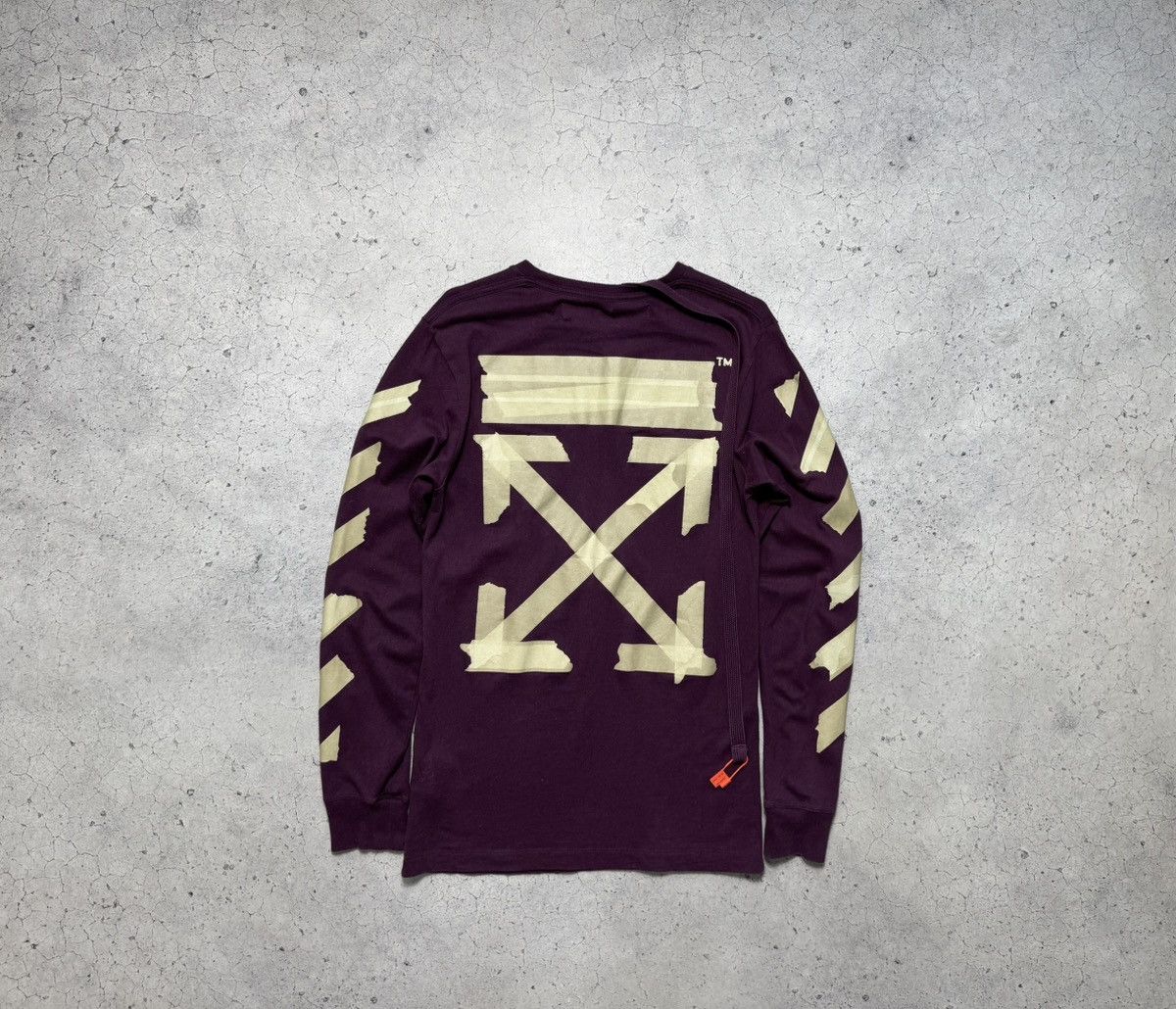 Off-White Off-White Tape Arrows Longsleeve Big Logo Size XS Luxury Size US XS / EU 42 / 0 - 1 Thumbnail