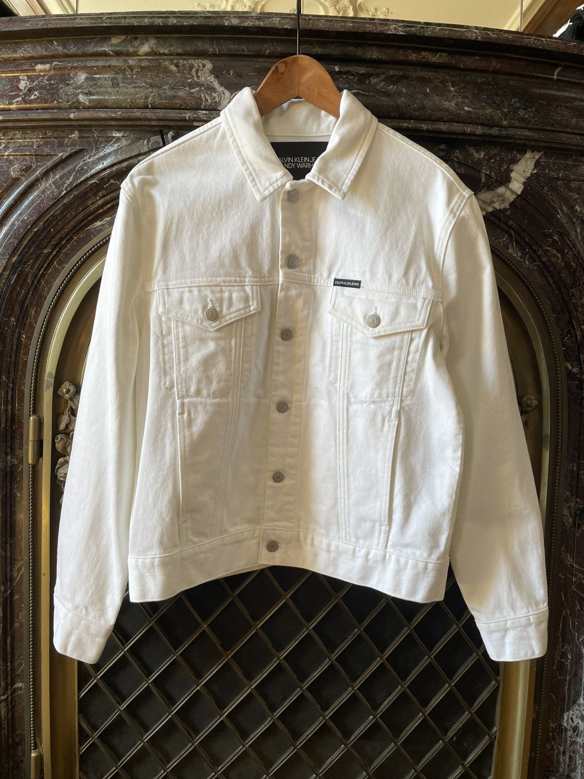 Calvin Klein 205W39NYC × Raf Simons Andy Warhol Portrait Screenprint Jacket Size US S / EU 44-46 / 1 - 5 Thumbnail