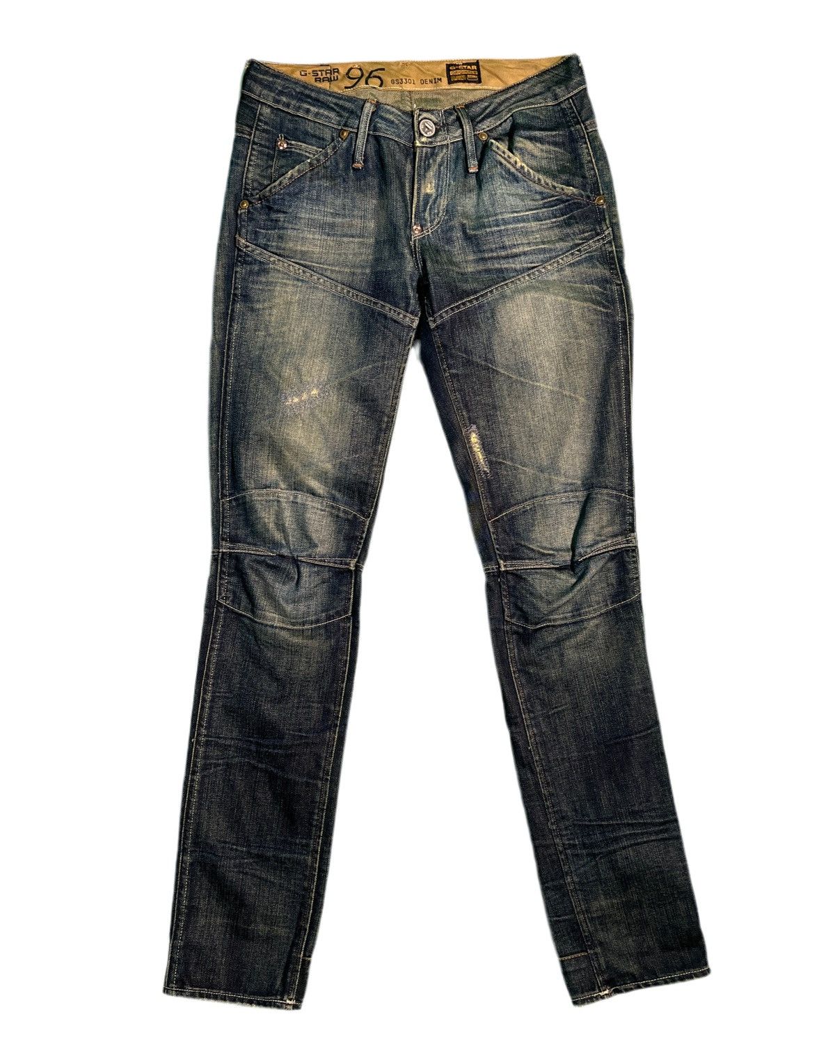 G-Star G Star Raw ELWOOD HERITAGE EMBRO NARROW Denim Slim Leg Size US 28 / EU 44 - 3 Thumbnail