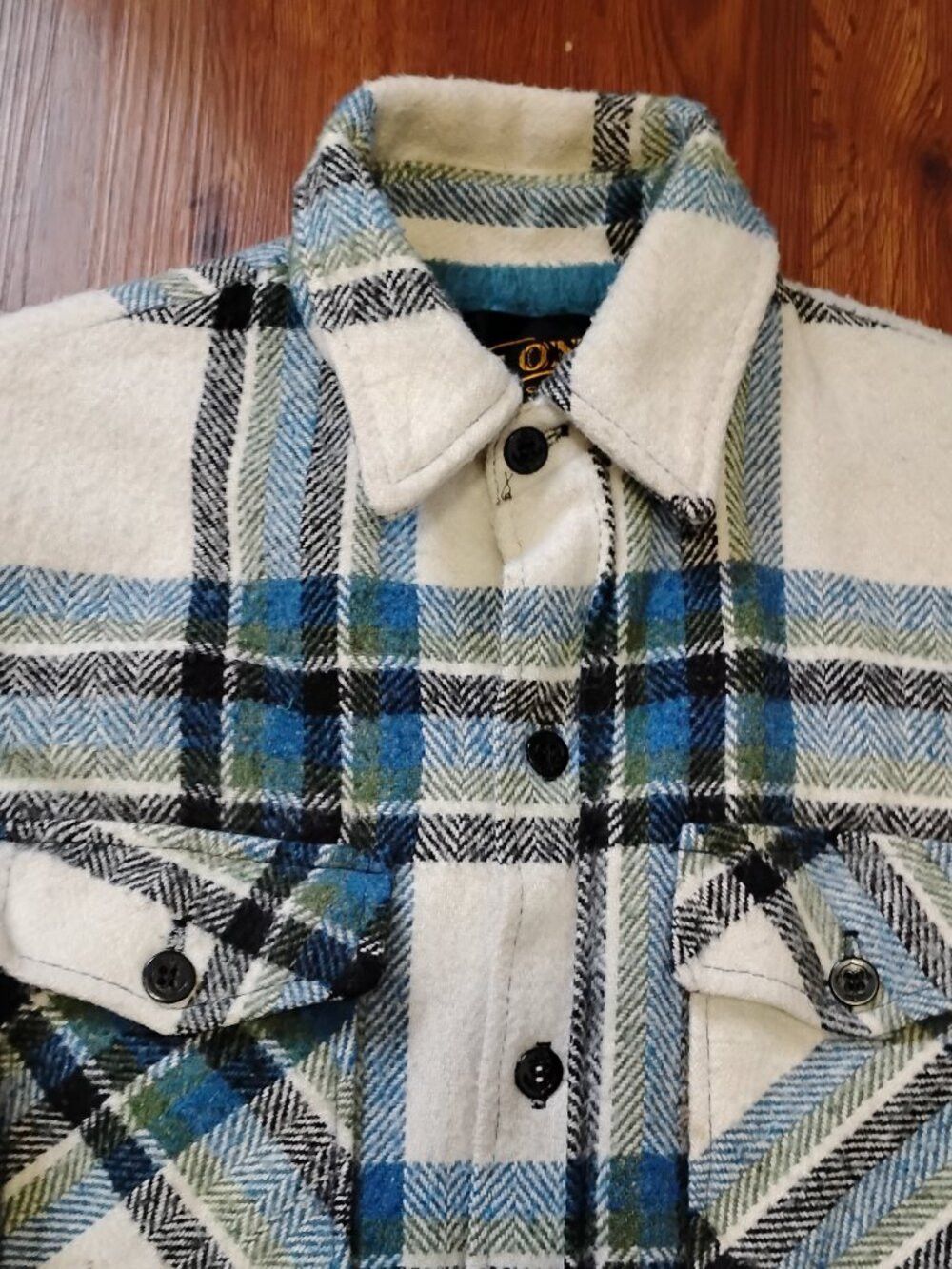 Sears Vintage Sears Put On Shop Flannel Shirt Shacket Heavy Size US XL / EU 56 / 4 - 1 Thumbnail