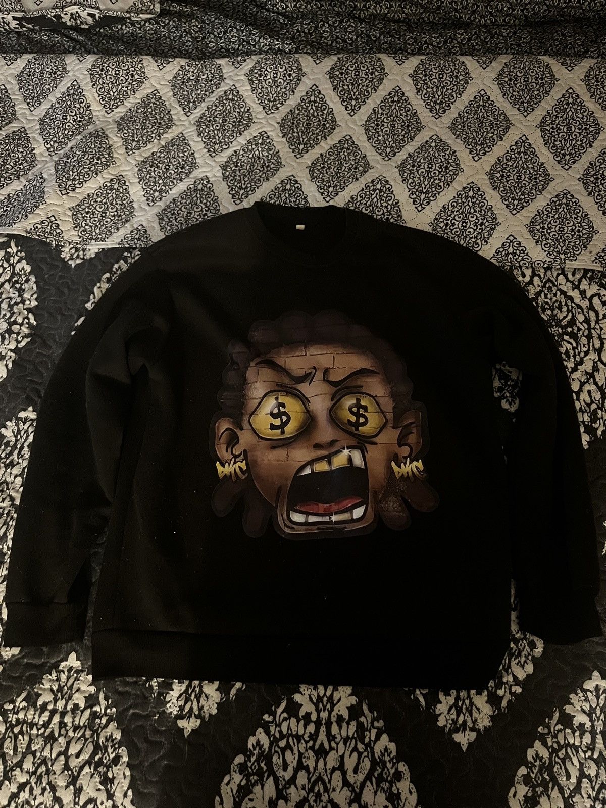 Other Black DARKLACE STUDIO graphic sweatshirt Size US S / EU 44-46 / 1 - 1 Thumbnail