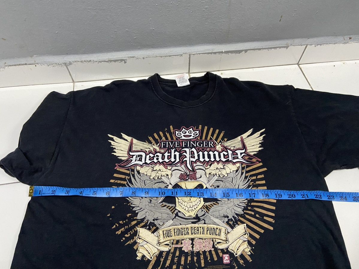 Band Tees FIVE FINGER DEATH PUNCH 2010 TEE SHIRT Size US XL / EU 56 / 4 - 8 Thumbnail