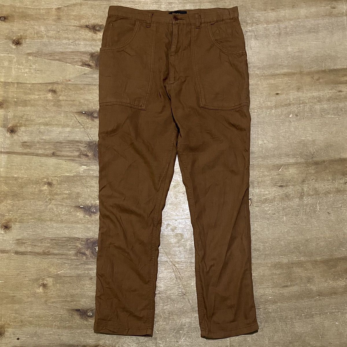 Issey Miyake × Japanese Brand × Zucca Zucca carpenter pants Size US 32 / EU 48 - 2 Thumbnail