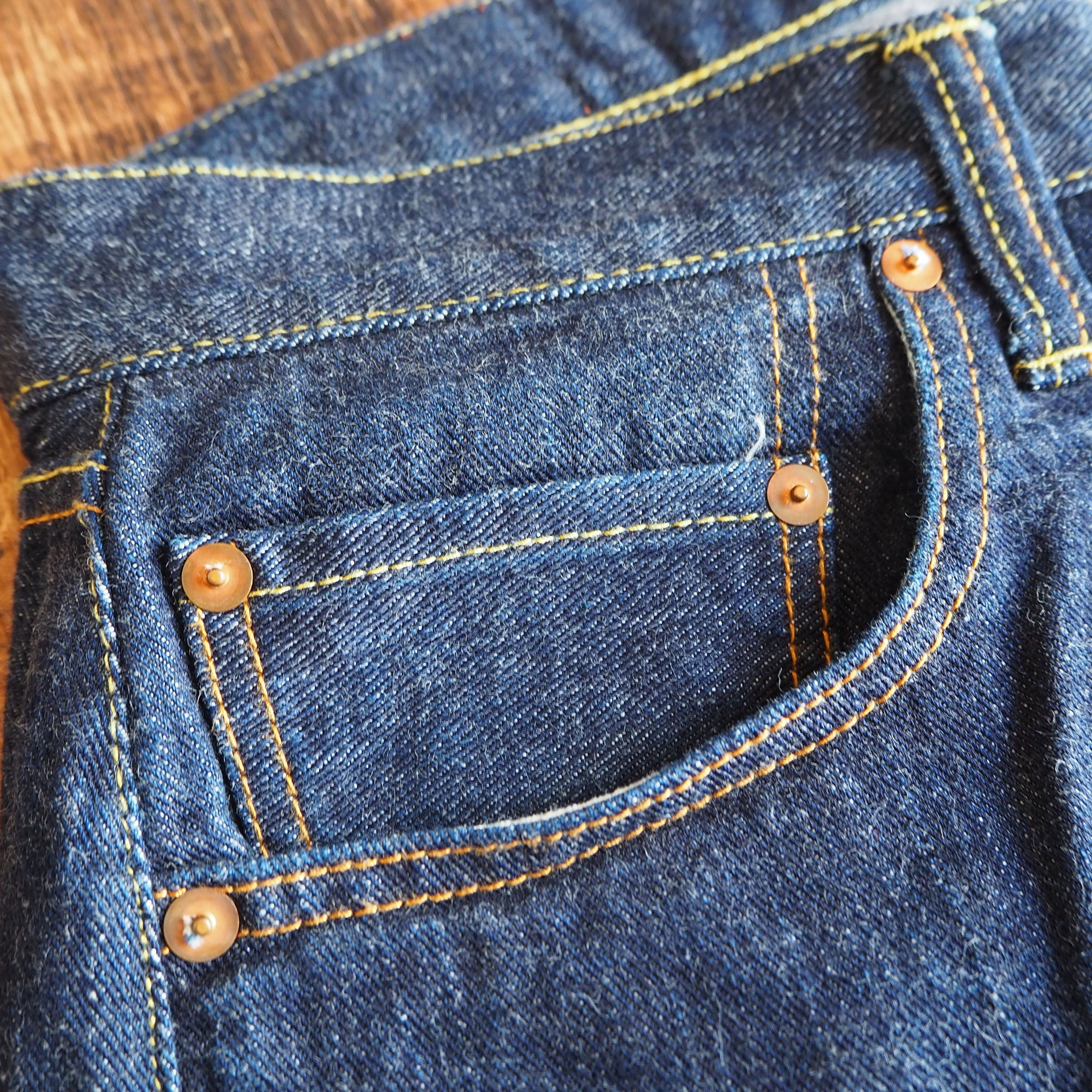 KOJIMA GENES KOJIMA GENES W36 x L31 Left-hand Twill "岡山児島産" leather patch Size US 36 / EU 52 - 7 Thumbnail