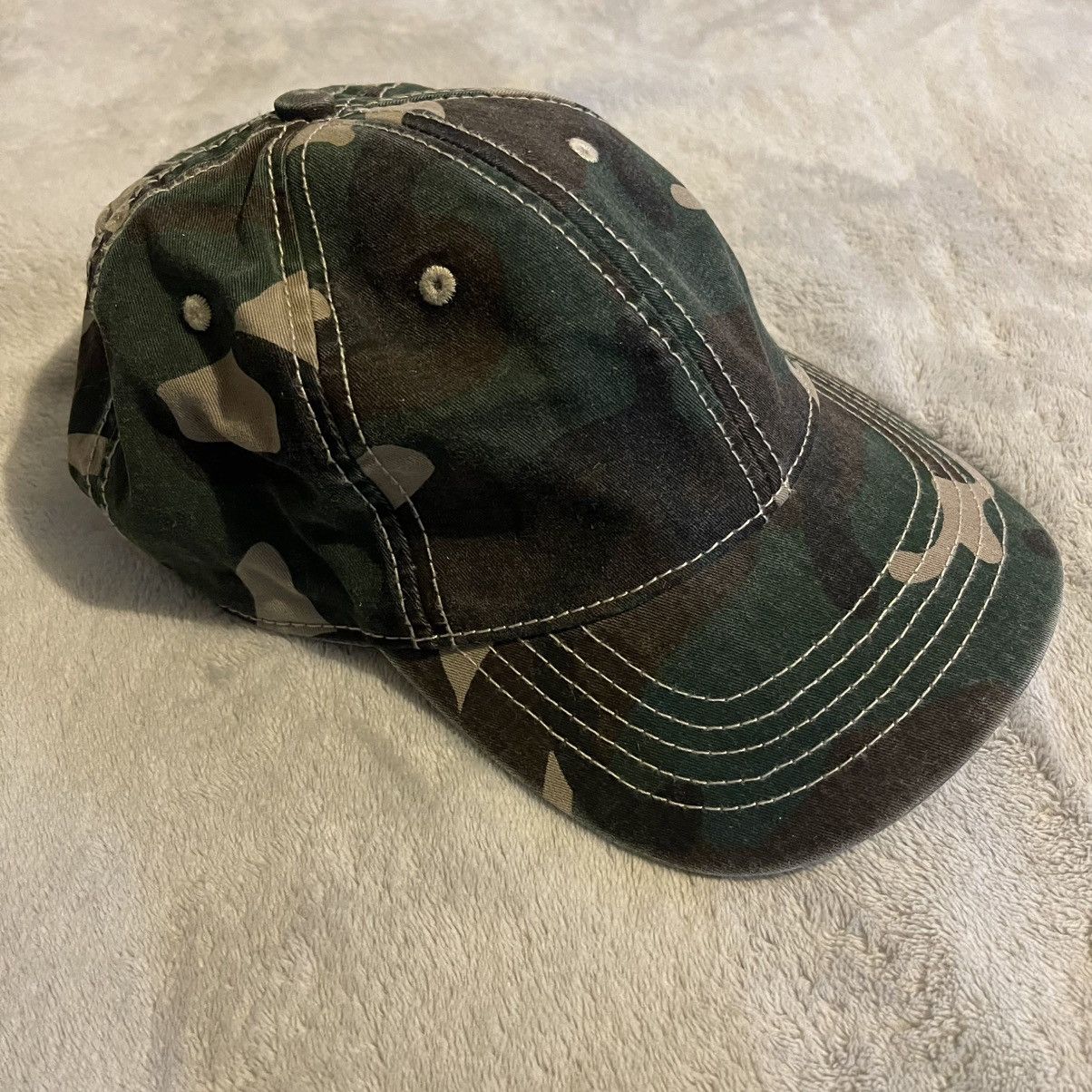 Other Camo Hat Adult One Size Strapback Baseball Cap Adjustable Size ONE SIZE - 8 Thumbnail