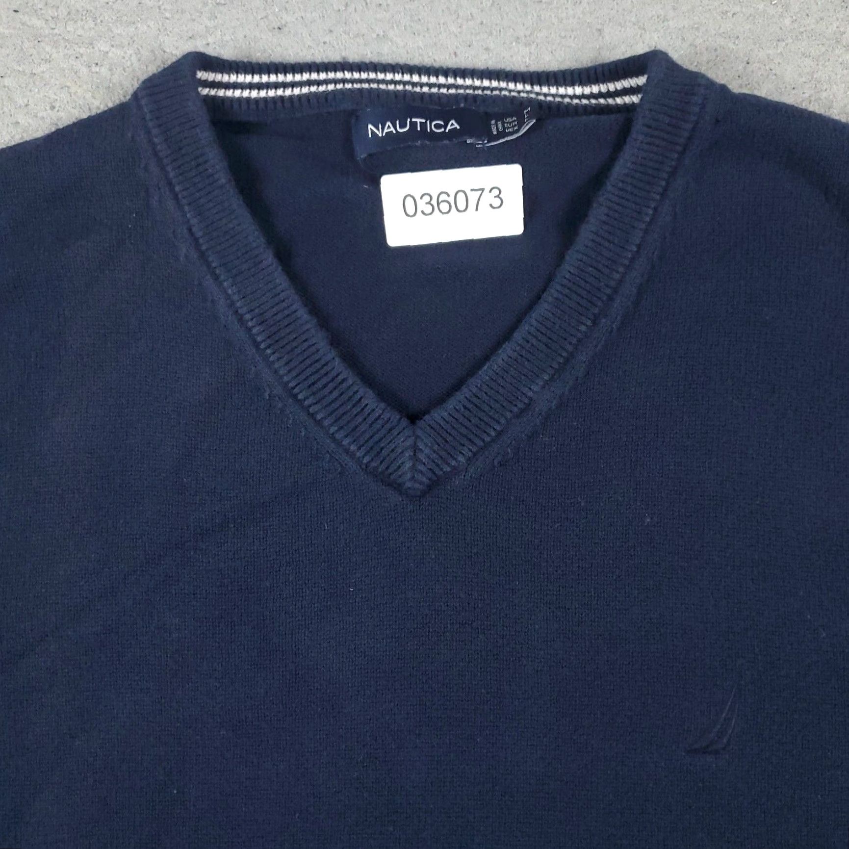Nautica Nautica Mens Medium Blue Casual Pullover Sweater Sweatshirt Size US M / EU 48-50 / 2 - 2 Thumbnail