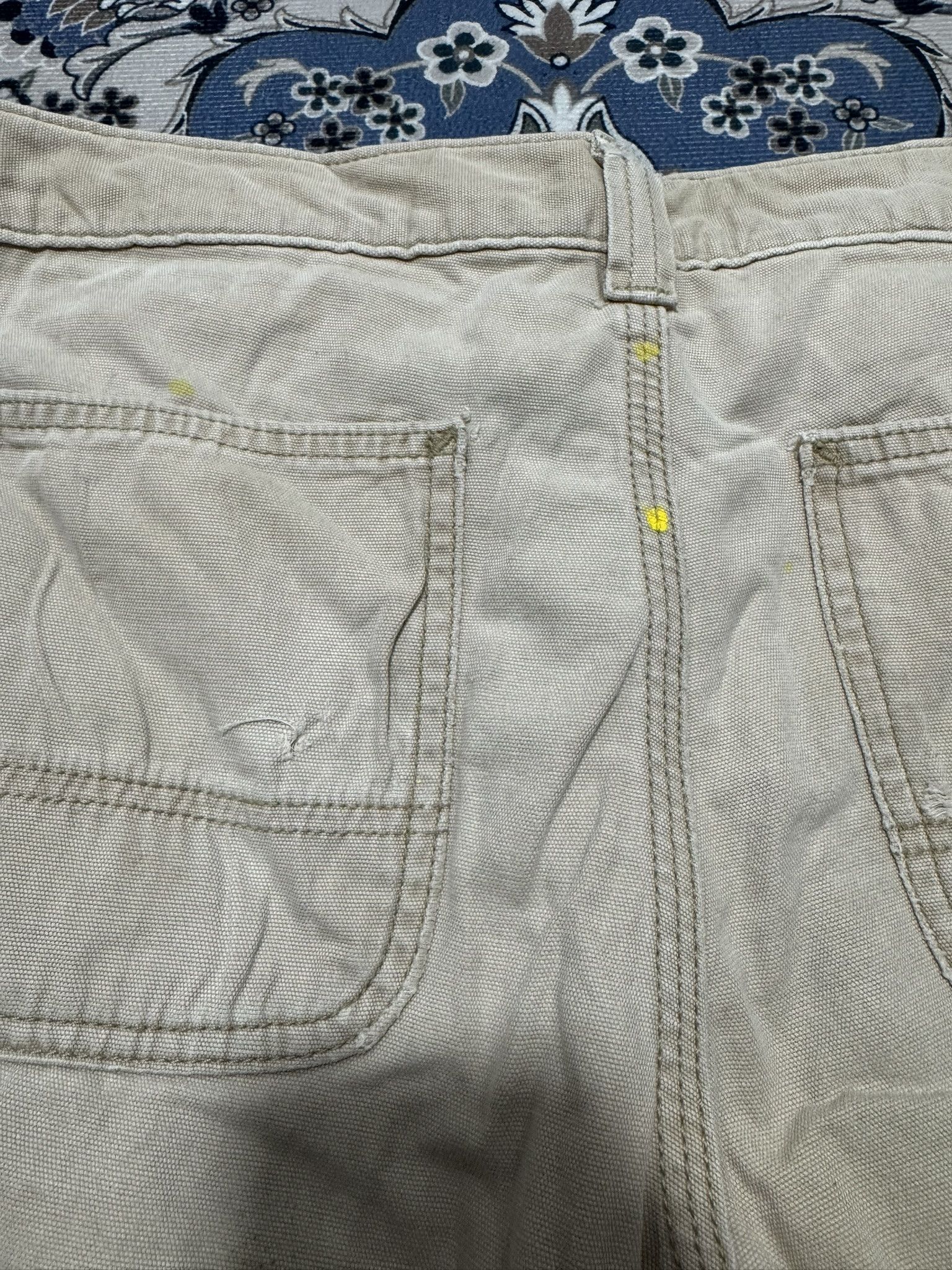 Carhartt × Carhartt Wip Vintage Carhartt Workers Painter Distressed Carpenter Pants Size US 30 / EU 46 - 9 Thumbnail