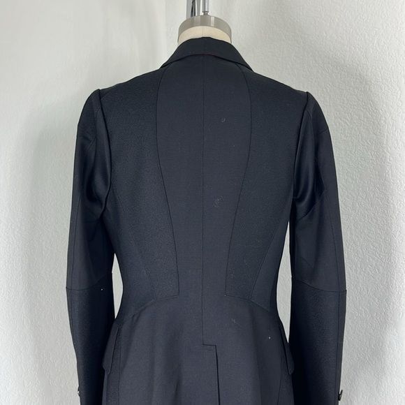 Japanese Brand Shiro Sakai Wool Asymetric Placket Tailored Mixed Media Japa Size S / US 4 / IT 40 - 8 Thumbnail