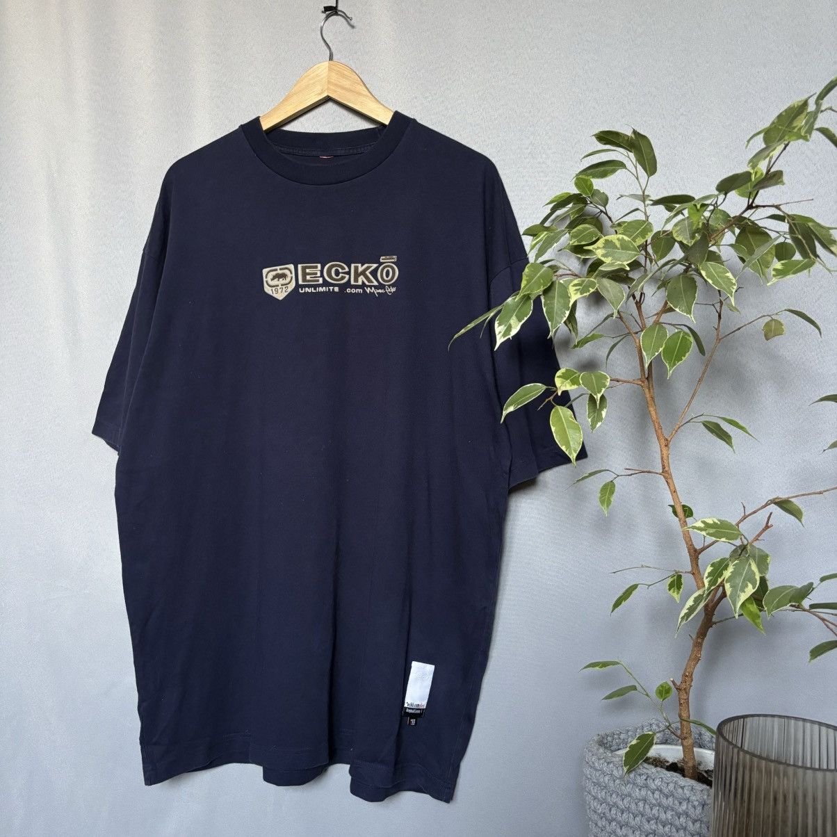 Ecko Unltd. Ecko Unlimited Rap tee vintage xxl big logo rare blue Size US XXL / EU 58 / 5 - 1 Thumbnail