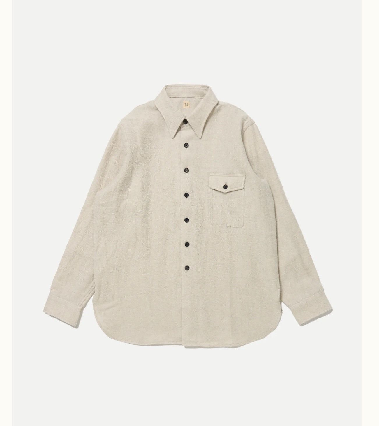 Taiga Takahashi Taiga Takahashi LOT.108 50S ITALIAN COLLAR SHIRT