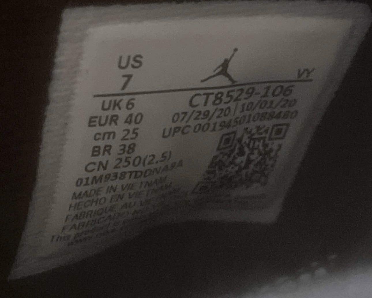 Jordan Brand JORDAN 6 CARMINE 2021 Size US 7 / EU 40 - 6 Thumbnail