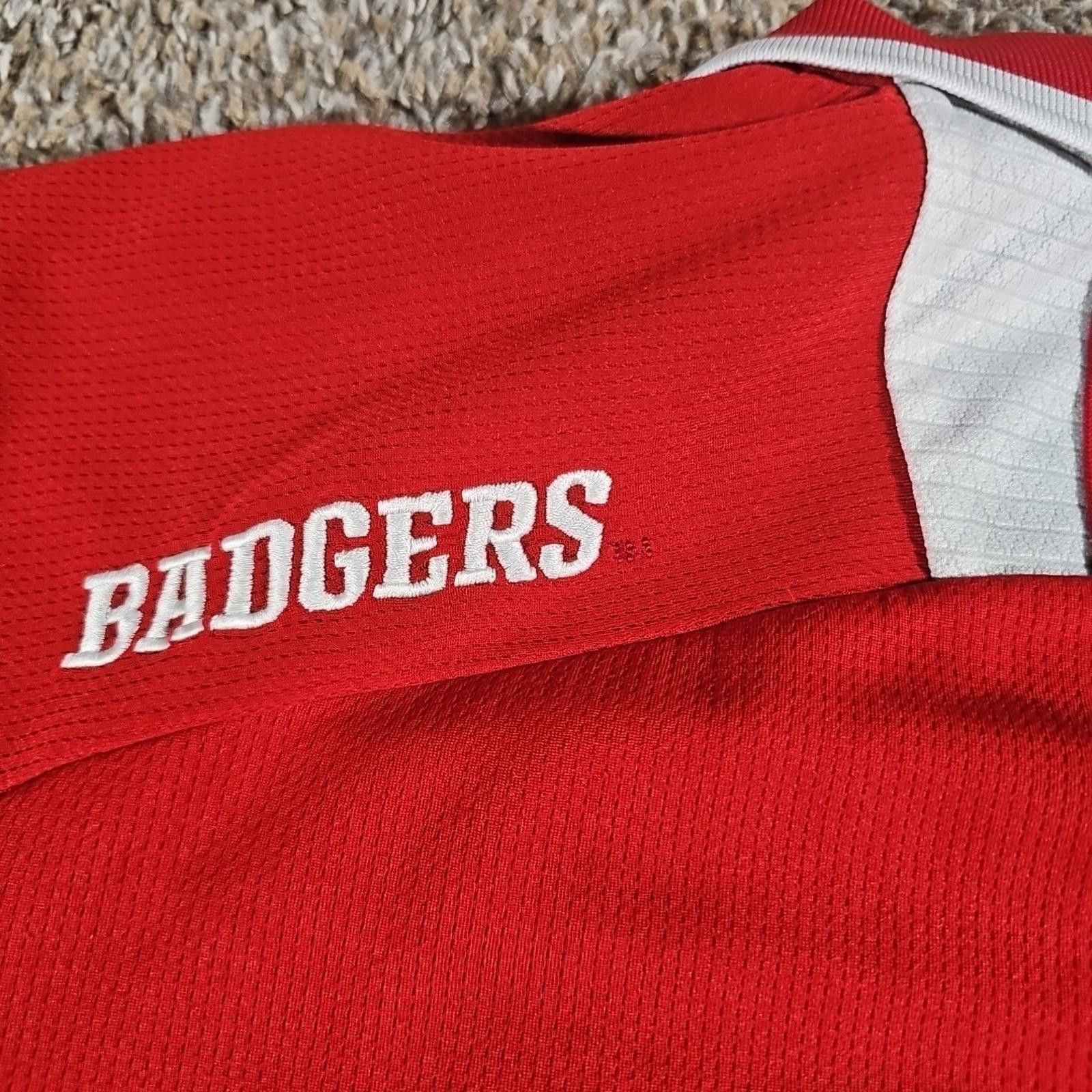 Adidas Adidas Climalite XL Wisconsin Badgers Polo Size ONE SIZE - 12 Thumbnail
