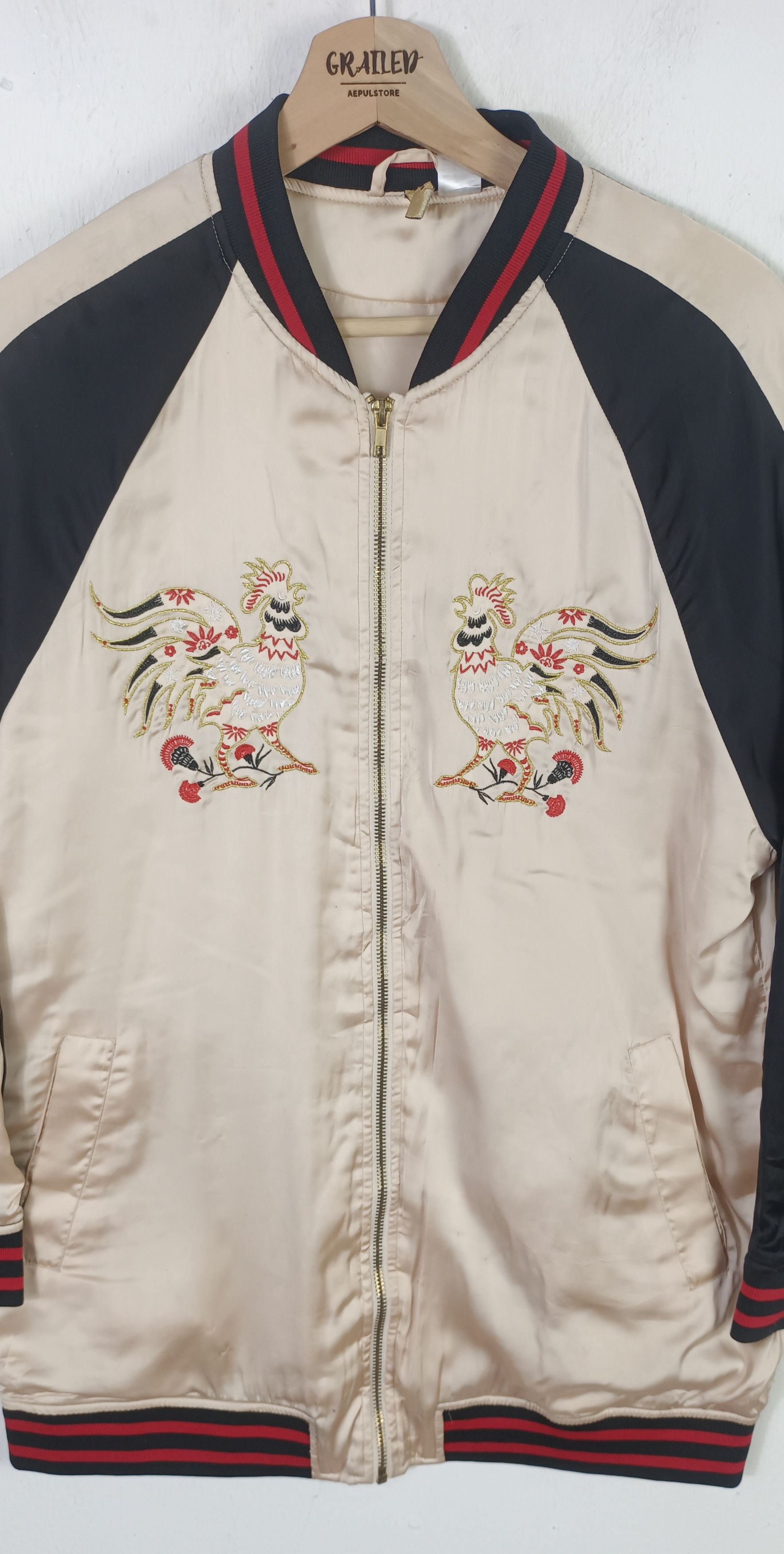 Divided Divided x H&M Embroidered Sukajan Size US L / EU 52-54 / 3 - 3 Thumbnail